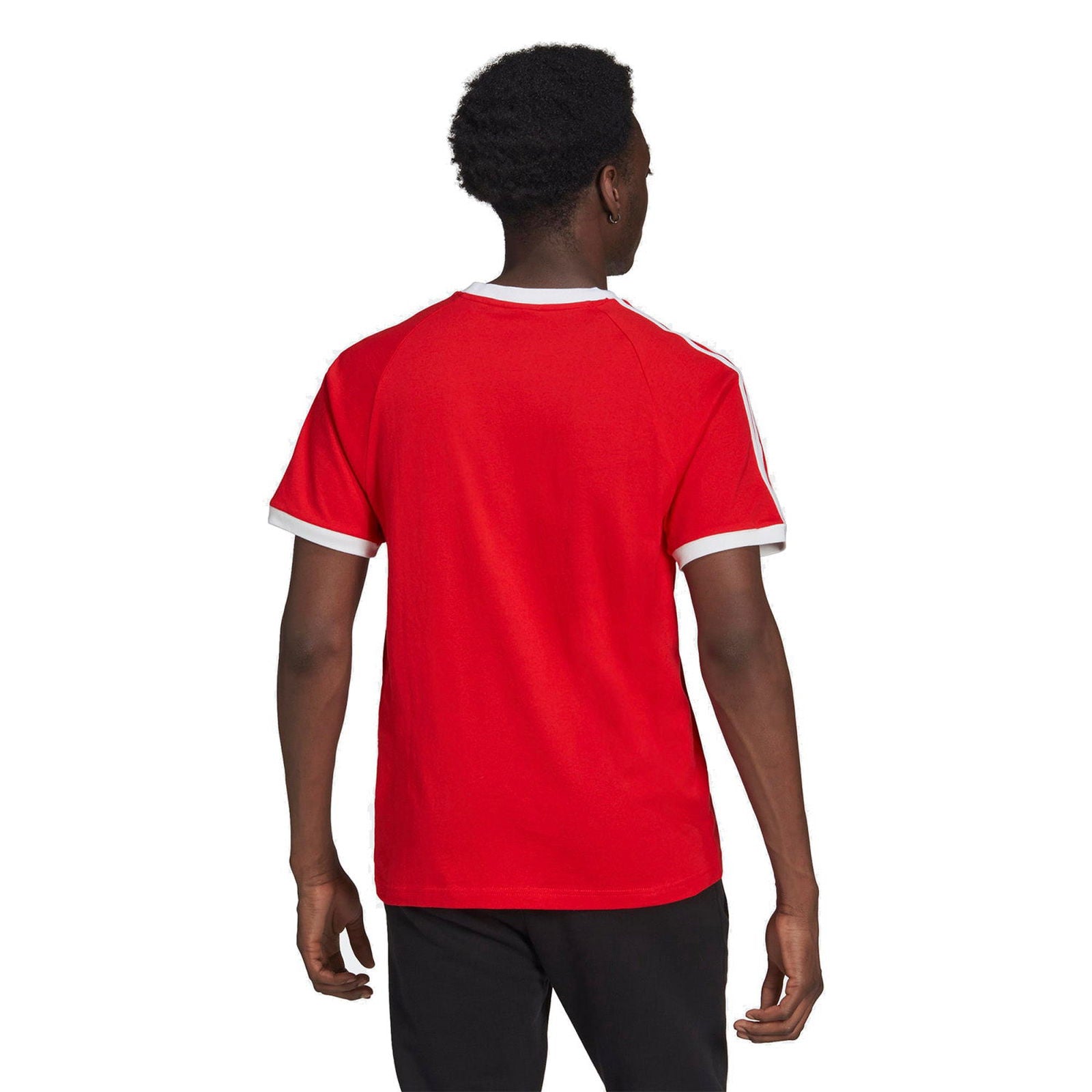 adidas Originals Adicolor Classics 3-Stripes Tee - Red - ViaductClothing - -