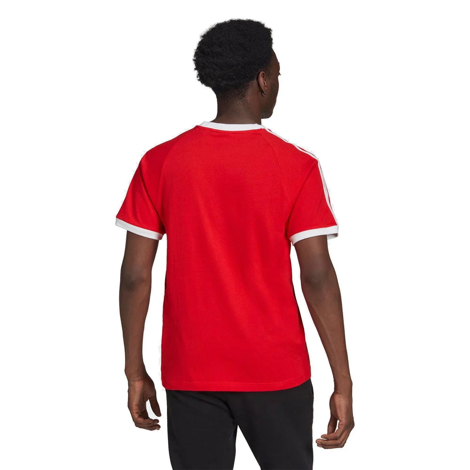 adidas Originals Adicolor Classics 3-Stripes Tee - Red - ViaductClothing