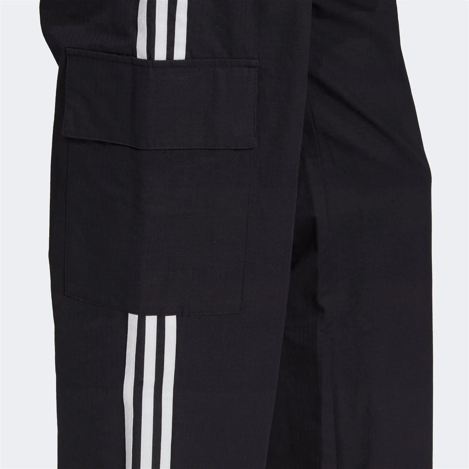 adidas Originals Adicolor Classics 3 Stripes Cargo Pants - Black - ViaductClothing