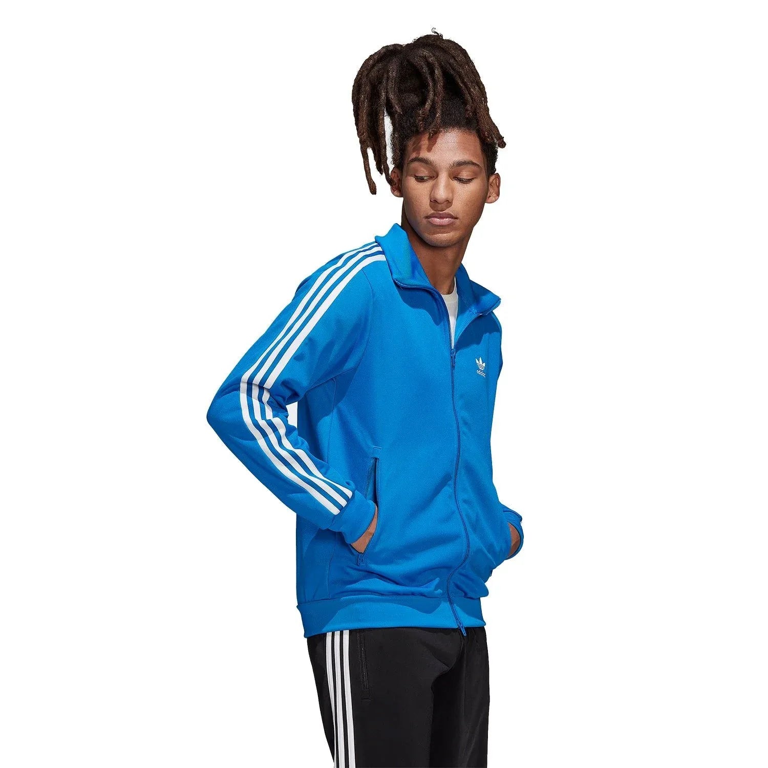 adidas Originals Adicolor Classics Beckenbauer Track Jacket - Blue - ViaductClothing