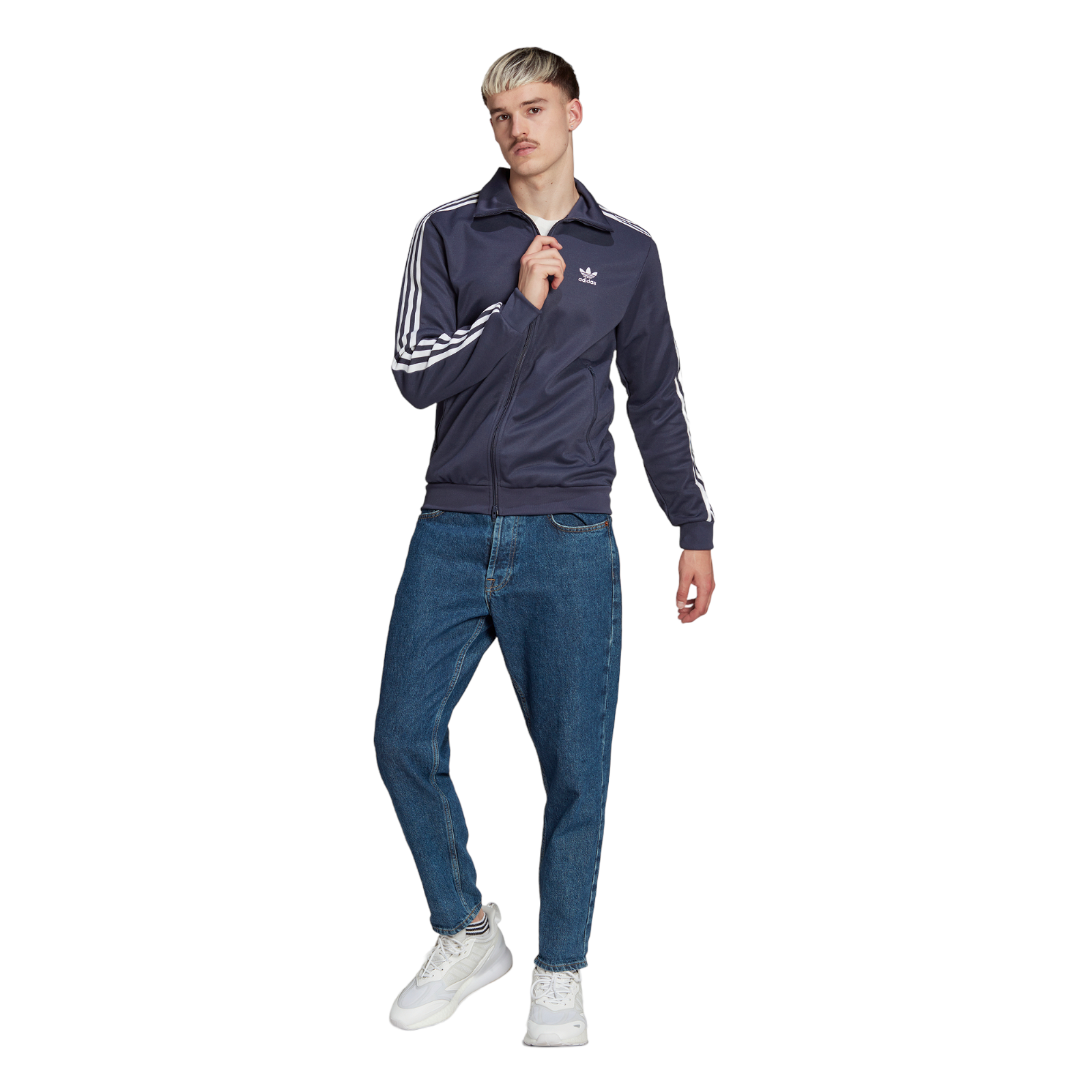 adidas Originals Adicolor Classics Beckenbauer Track Top - Navy - ViaductClothing - -