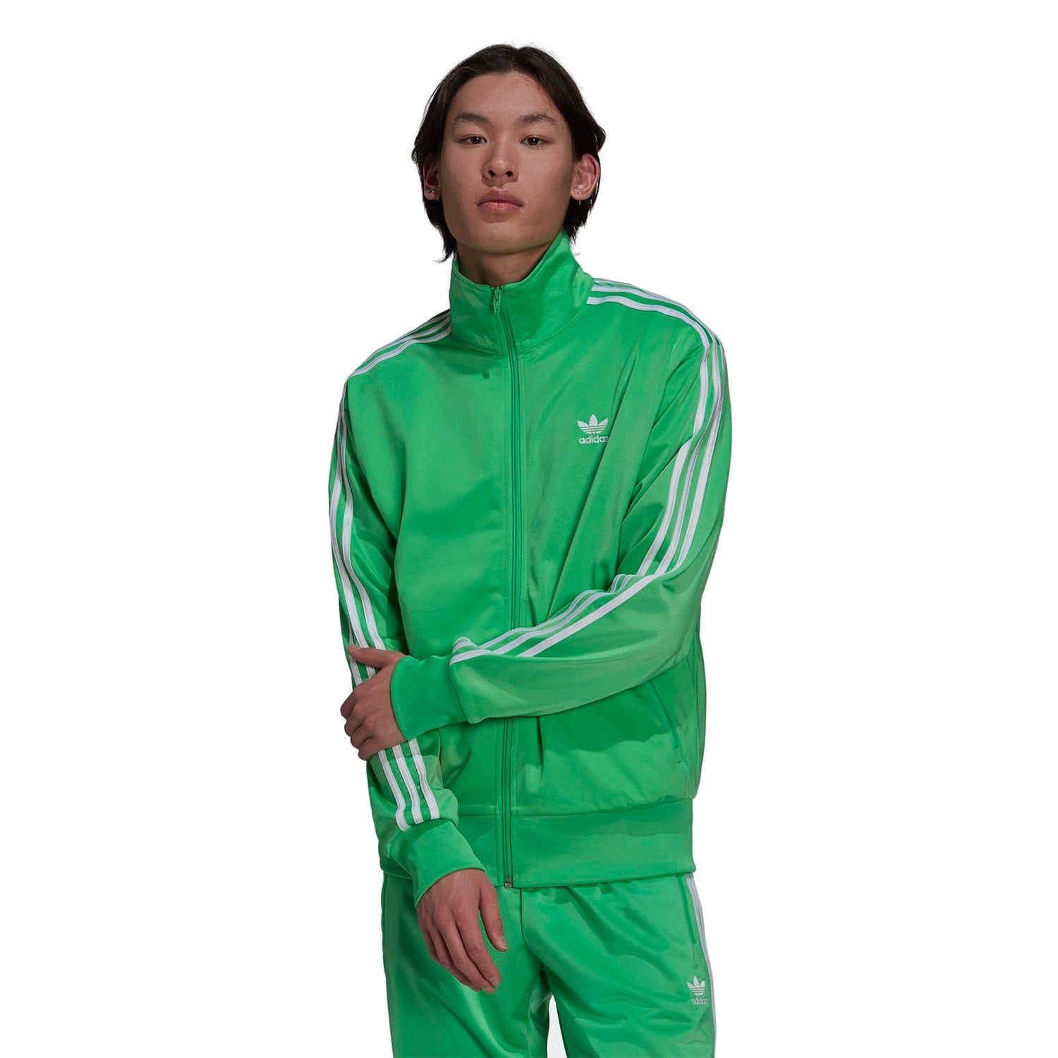 adidas Originals Adicolor Classics Firebird Track Jacket - Green - ViaductClothing - -