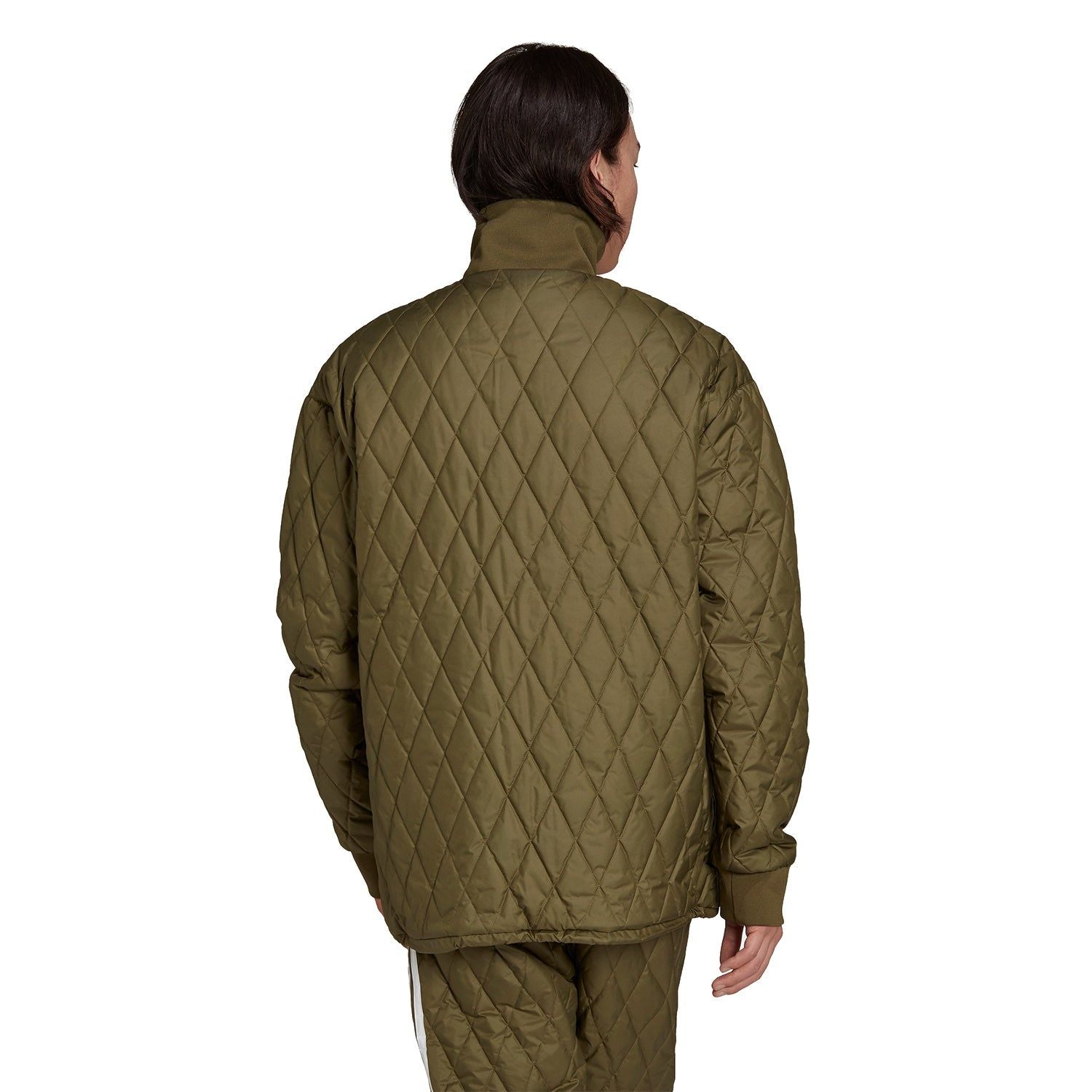 adidas Originals Adicolor Classics Quilted Archive Jacket - Focus Olive - ViaductClothing - -