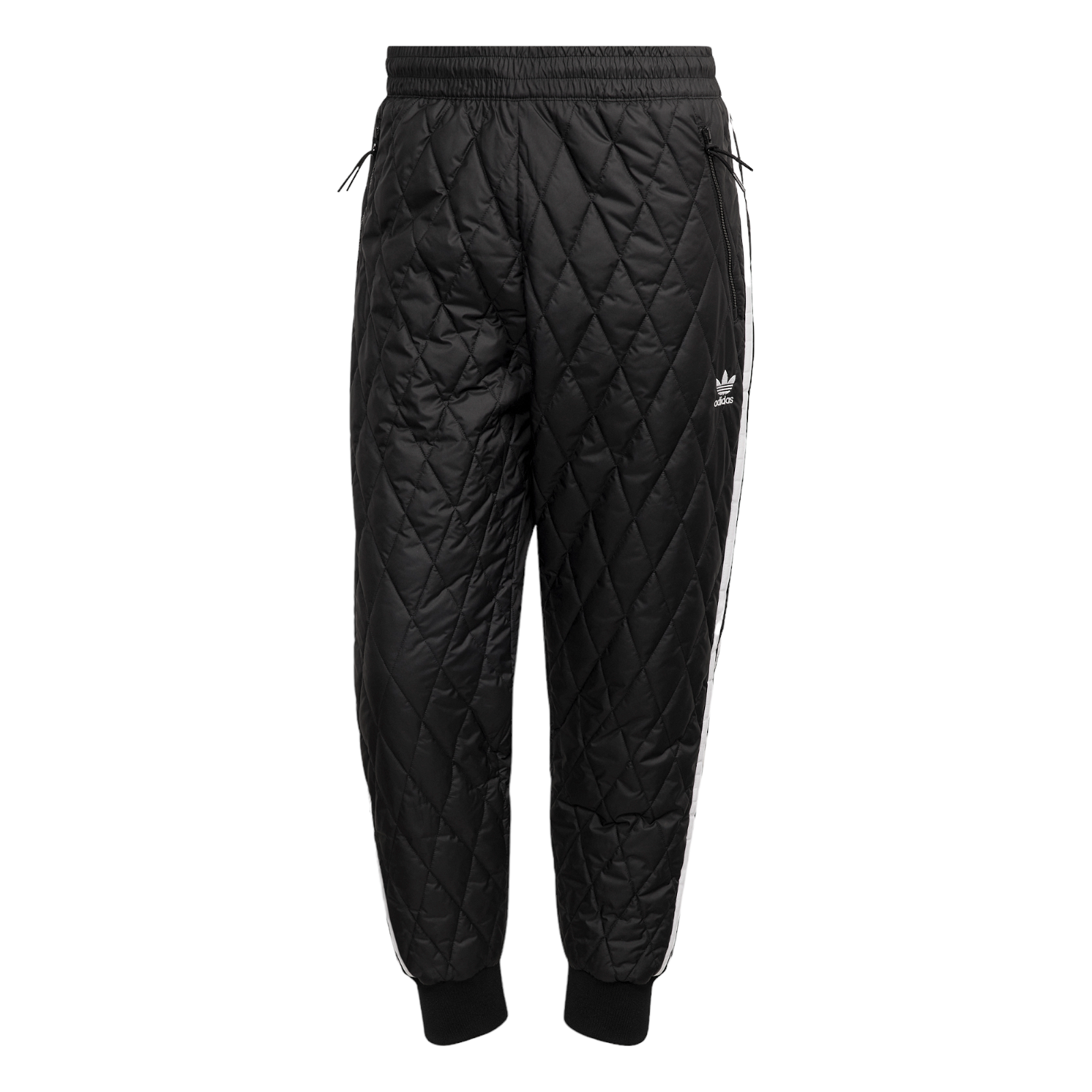 adidas Originals Adicolor Classics SST Quilted Track Pants - Black - ViaductClothing - -