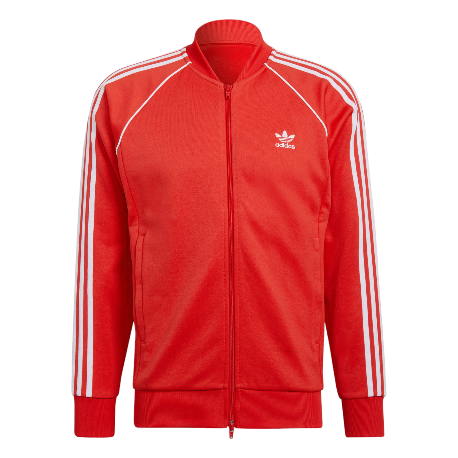 adidas Originals Adicolor Classics SST Superstar Track Jacket - Vivid Red - ViaductClothing - -