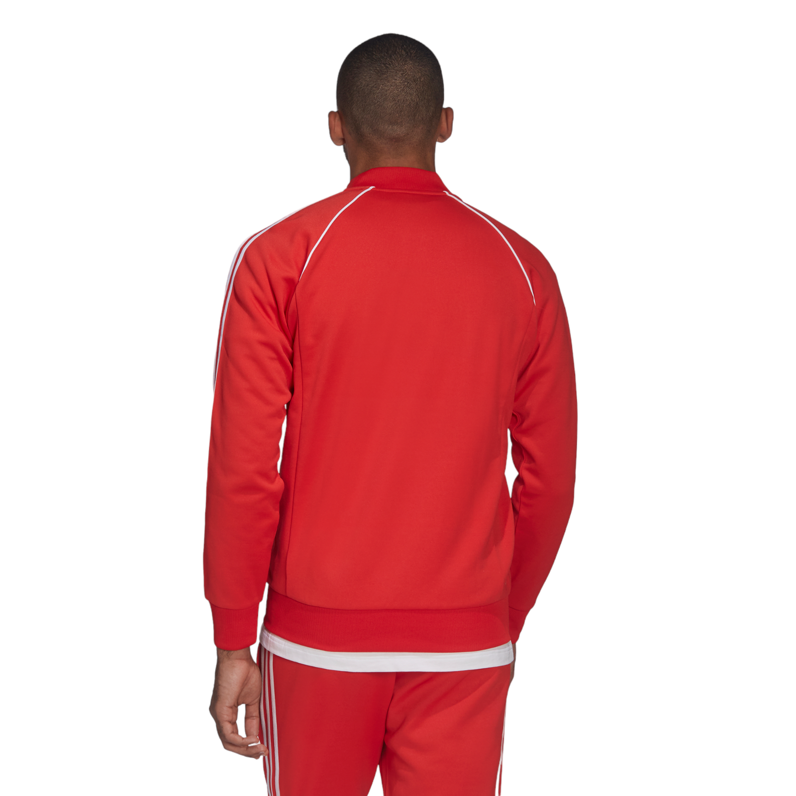 adidas Originals Adicolor Classics SST Superstar Track Jacket - Vivid Red - ViaductClothing - -