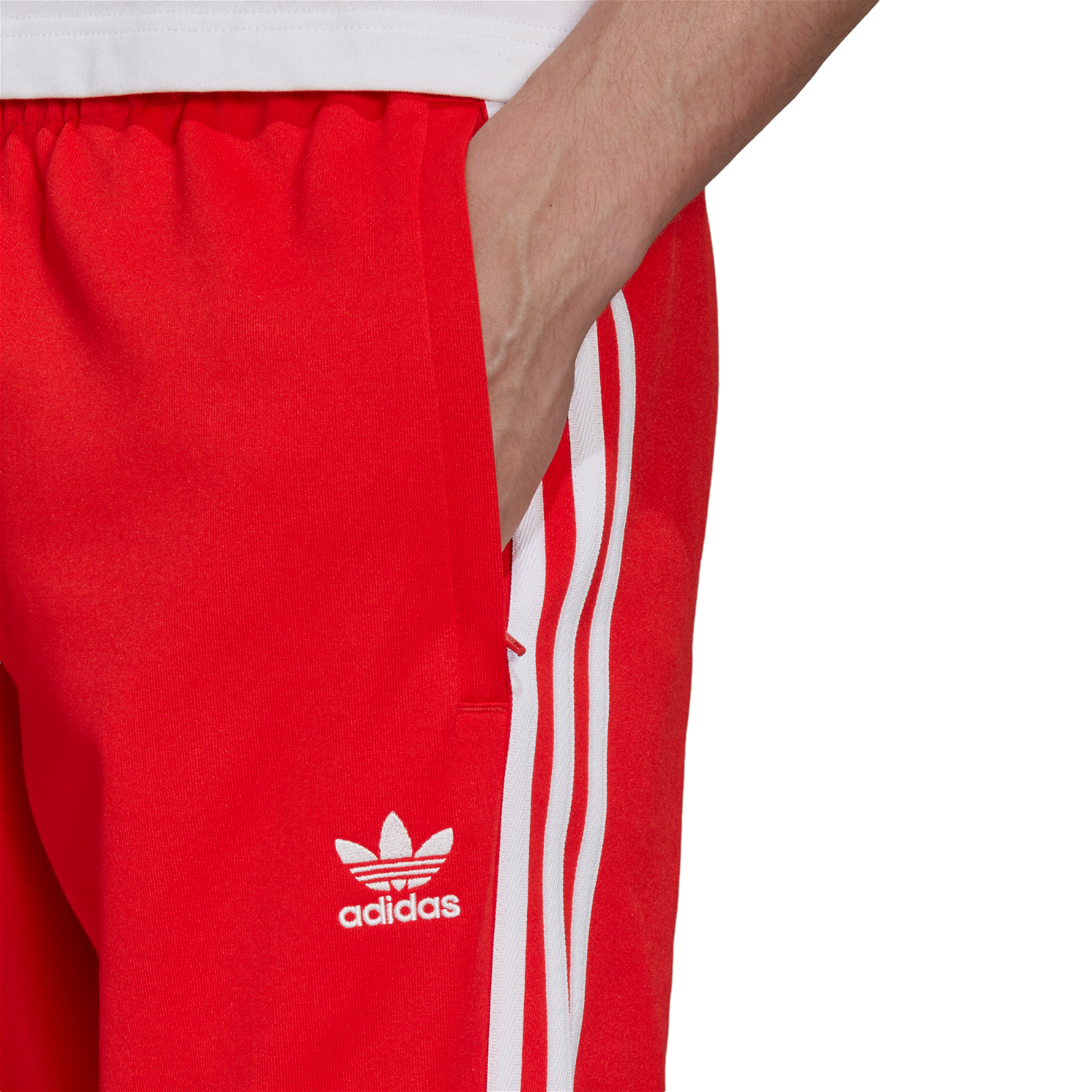 adidas Originals Adicolor Classics Superstar SST Track Pants - Red - ViaductClothing - -
