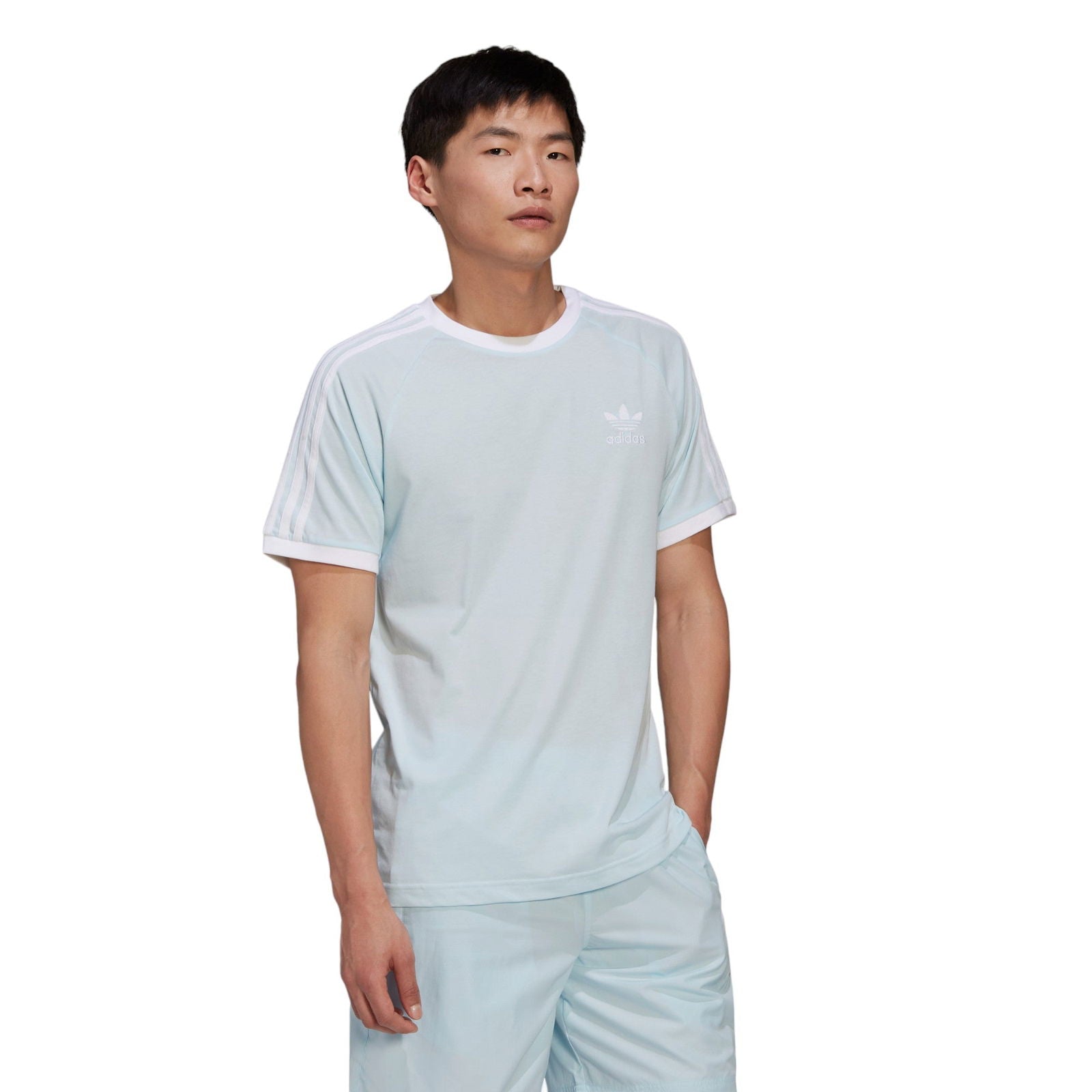 adidas Originals Adicolor Classics Trace T-Shirt - Almost Blue - ViaductClothing - -