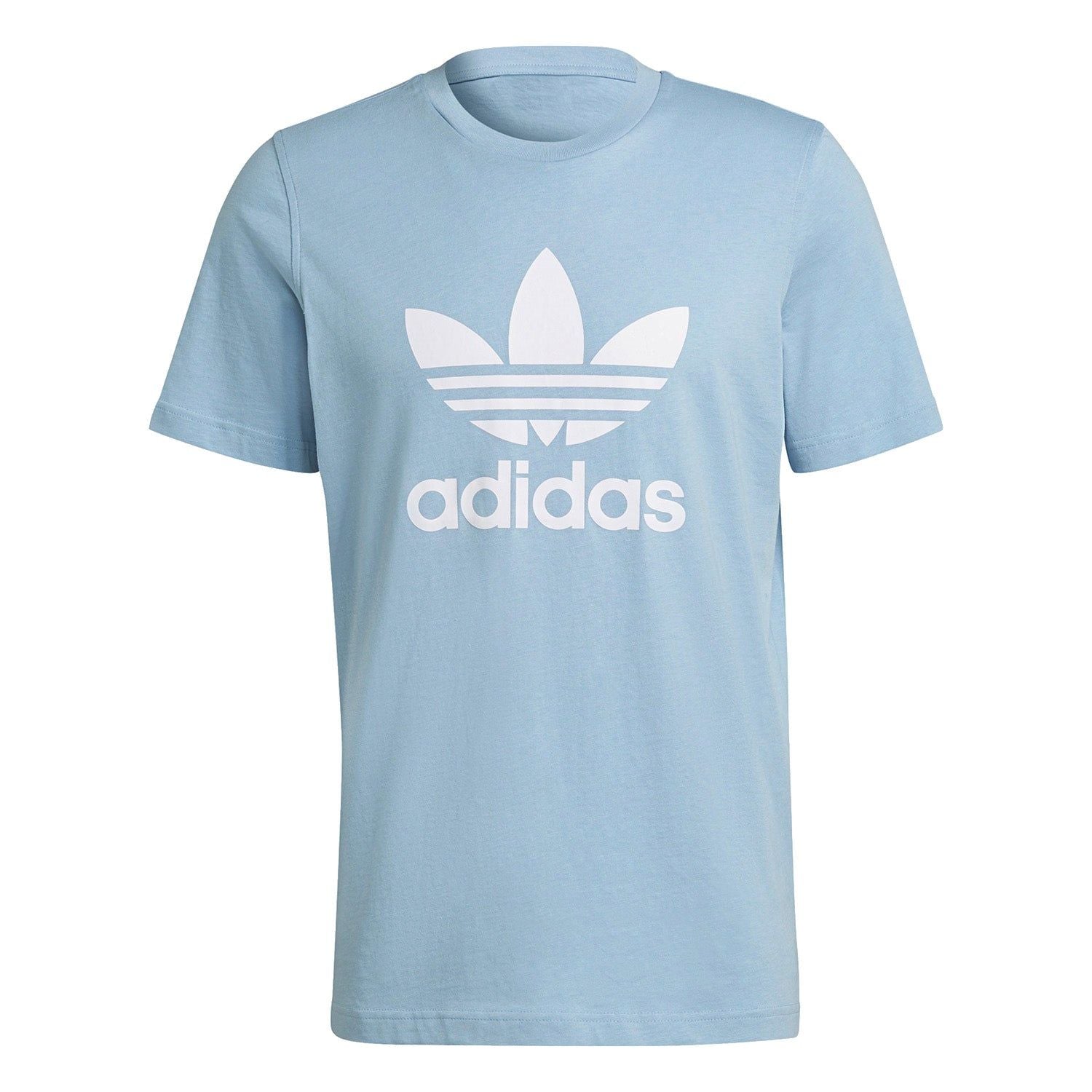 adidas Originals Adicolor Classics Trefoil T-Shirt - Ambient Sky Blue - ViaductClothing - -