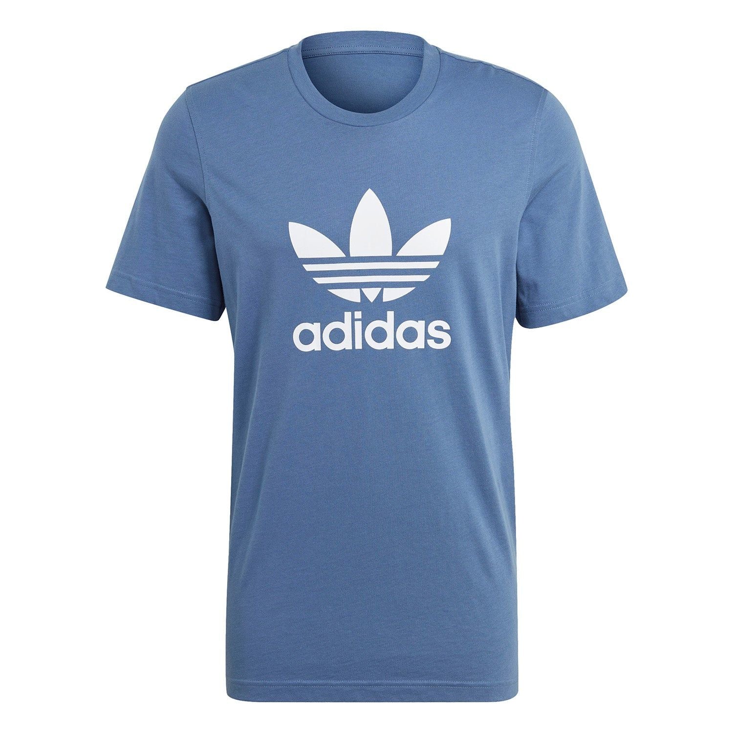 adidas Originals Adicolor Classics Trefoil Tee - Blue - ViaductClothing - -