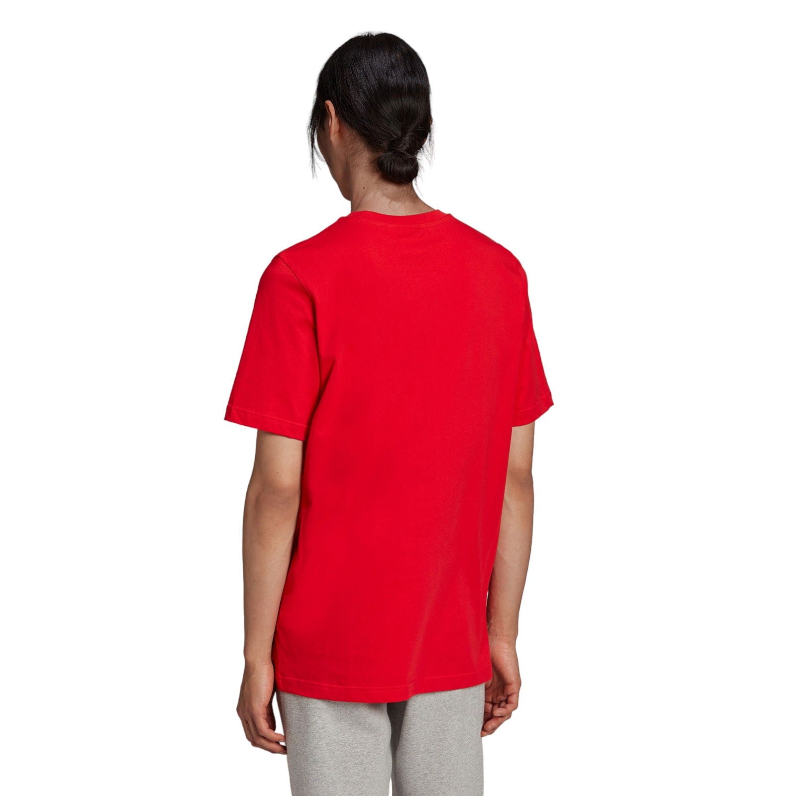 adidas Originals Adicolor Classics Trefoil Tee - Red - ViaductClothing - -