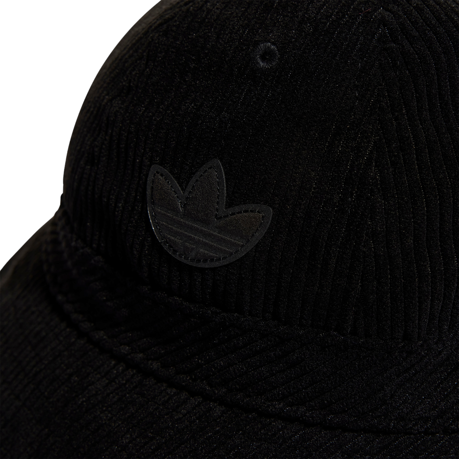 adidas Originals Adicolor Contempo Corduroy Bucket Hat - Black - ViaductClothing - -