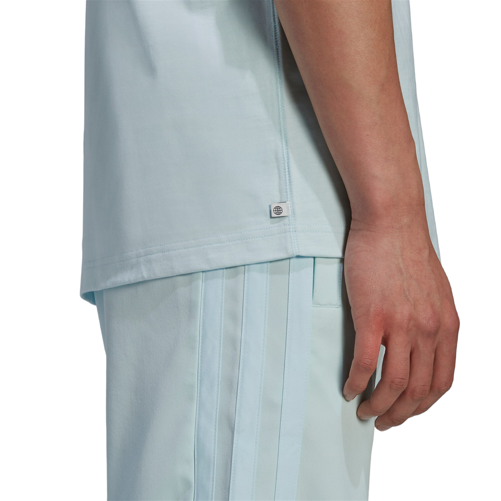 adidas Originals Adicolor Contempo Tee - Almost Blue - ViaductClothing - -