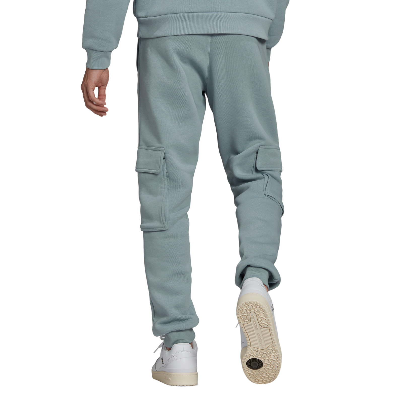 adidas Originals Adicolor Essentials Trefoil Cargo Pants - Magic Grey - ViaductClothing - -