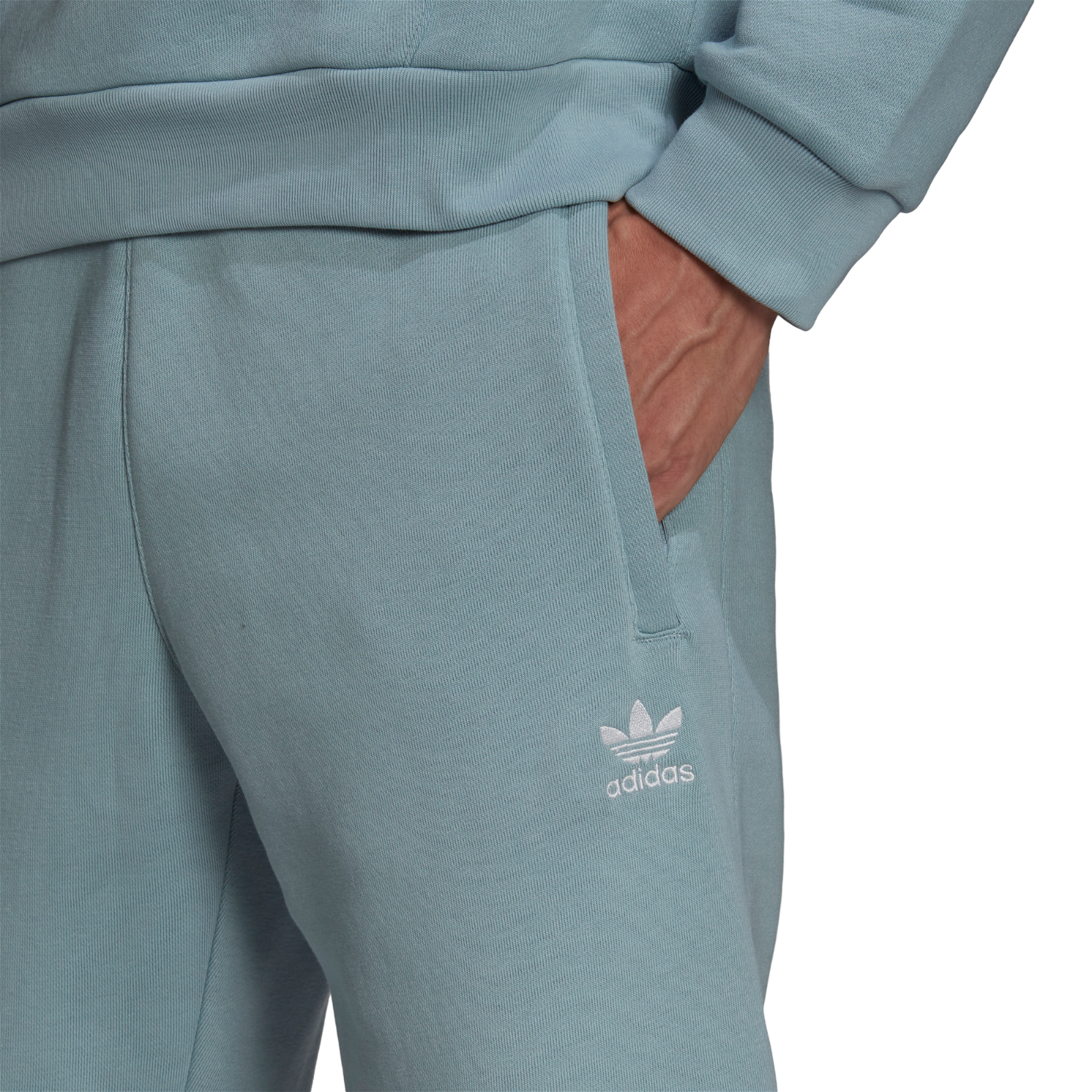 adidas Originals Adicolor Essentials Trefoil Cargo Pants - Magic Grey - ViaductClothing - -