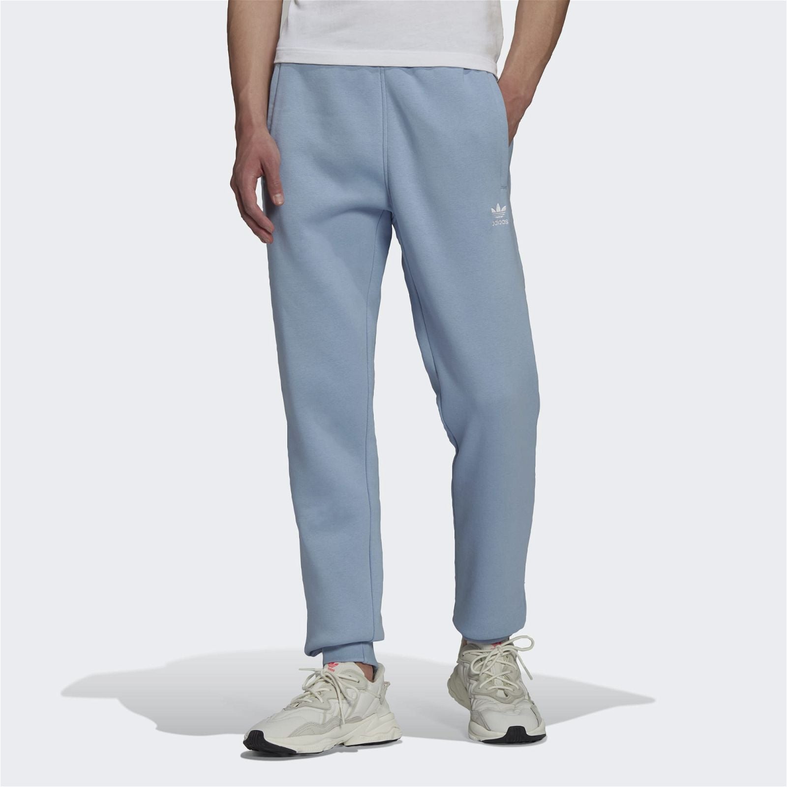 adidas Originals Adicolor Essentials Trefoil Pants - Ambient Sky Blue - ViaductClothing - -