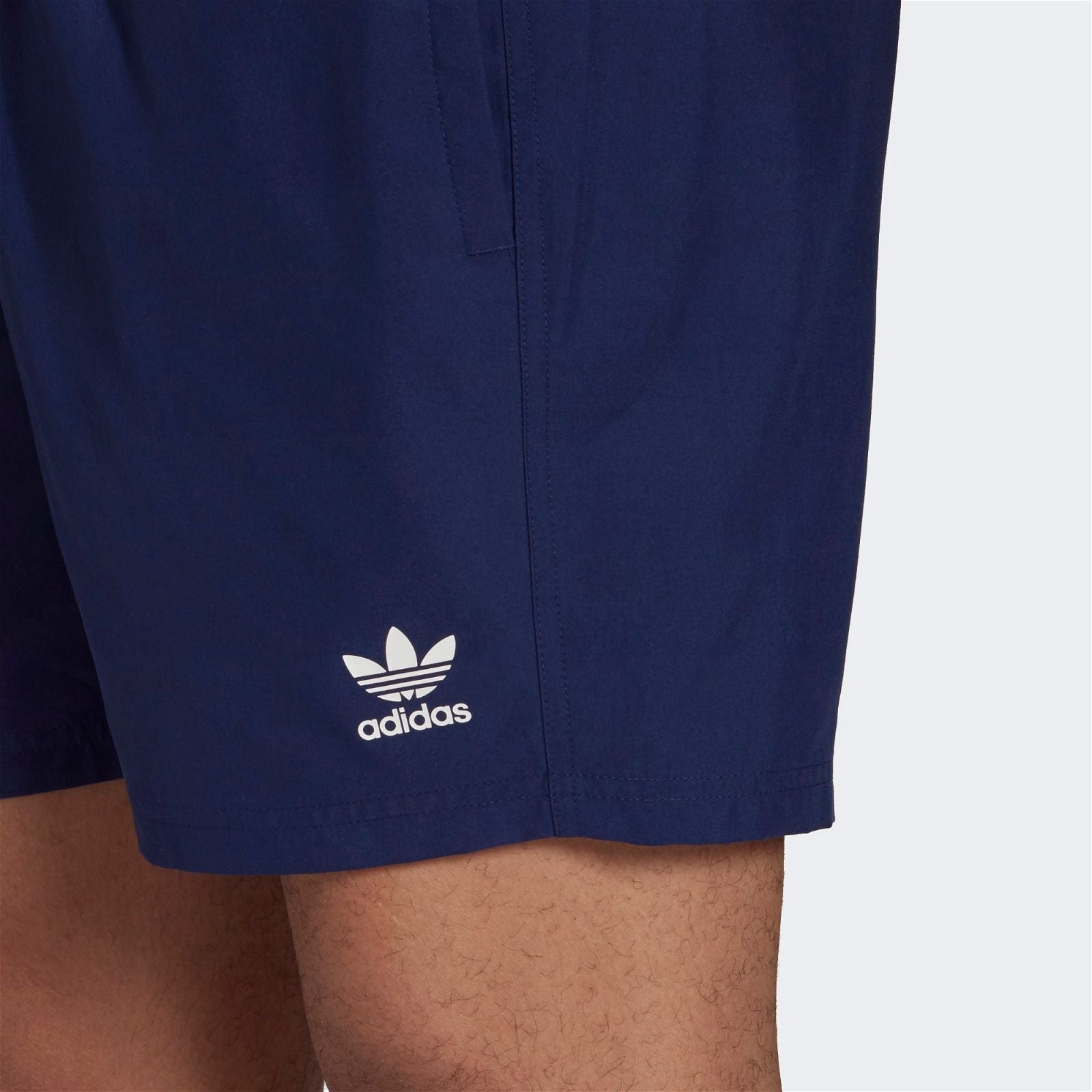 adidas Originals Adicolor Essentials Trefoil Swim Shorts - Night Sky Navy - ViaductClothing - -