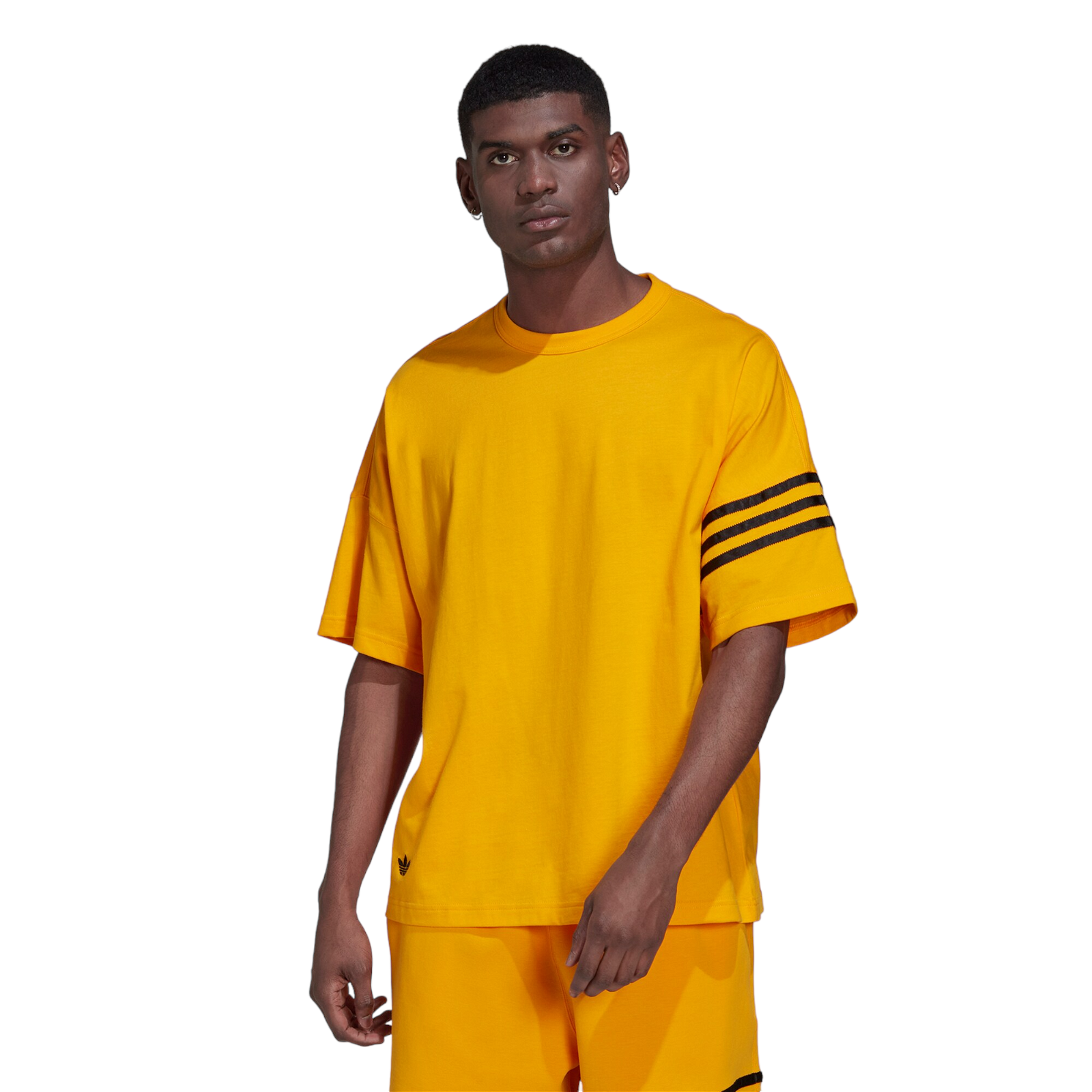 adidas Originals Adicolor Neuclassics T-Shirt - Collegiate Gold - ViaductClothing - -