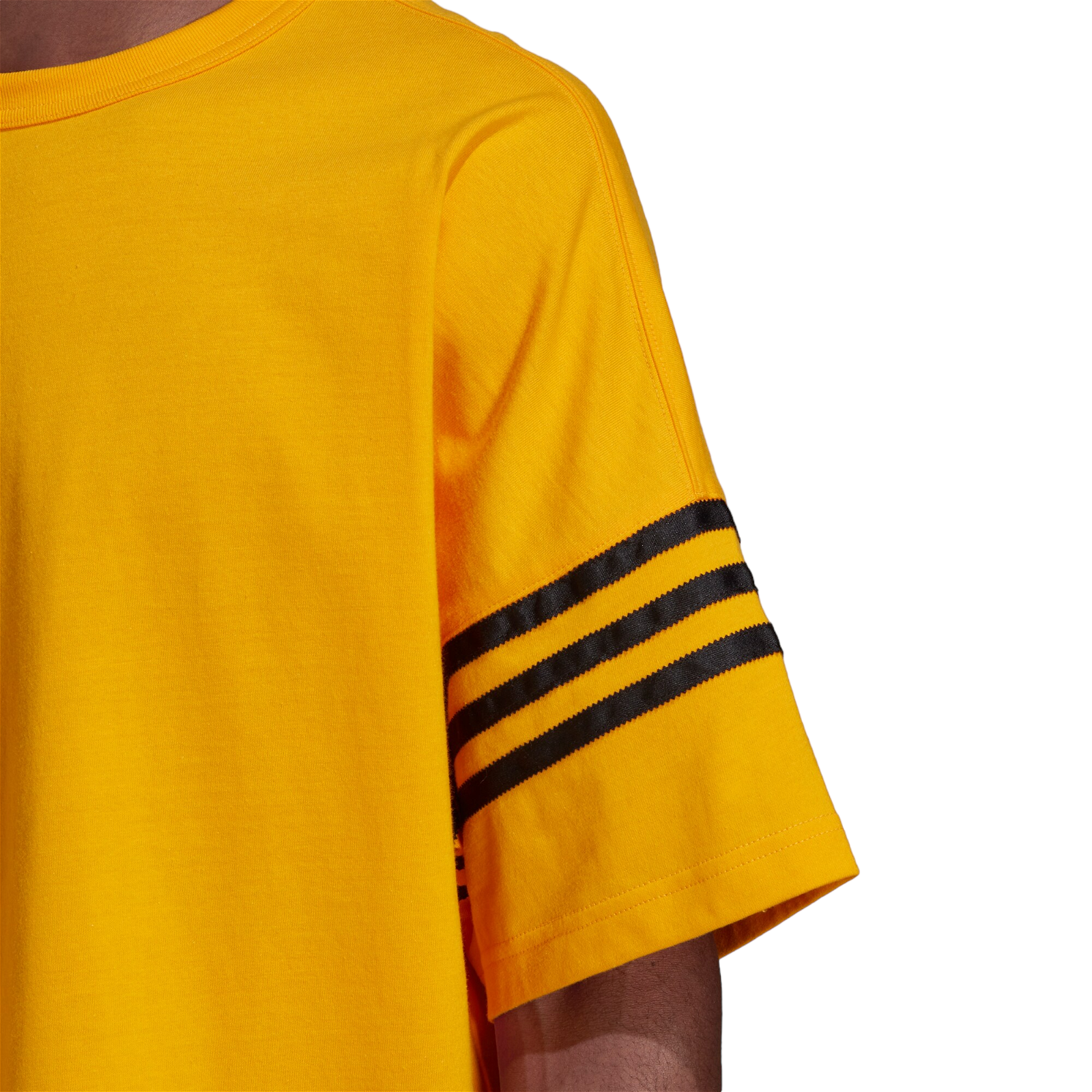 adidas Originals Adicolor Neuclassics T-Shirt - Collegiate Gold - ViaductClothing - -