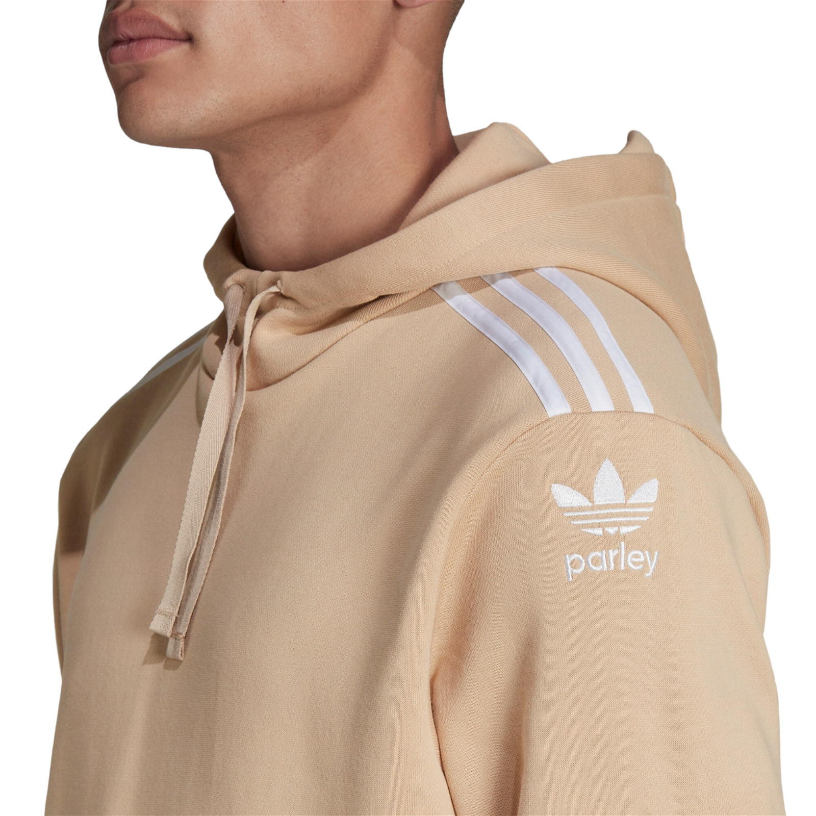 adidas Originals Adicolor Parley Hoodie - Magic Beige - ViaductClothing - -