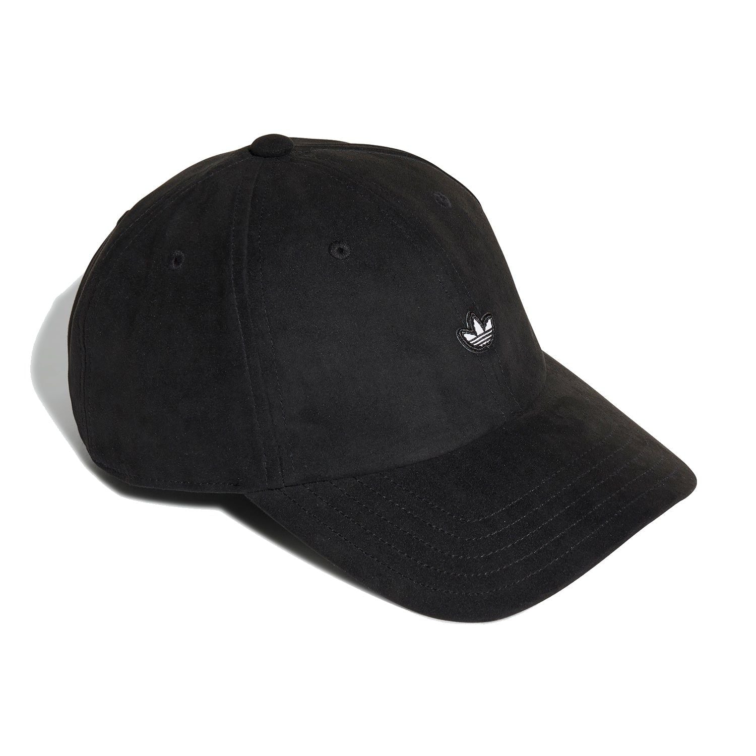adidas Originals Adicolor Premium Essentials Suede Cap - Black - ViaductClothing - -