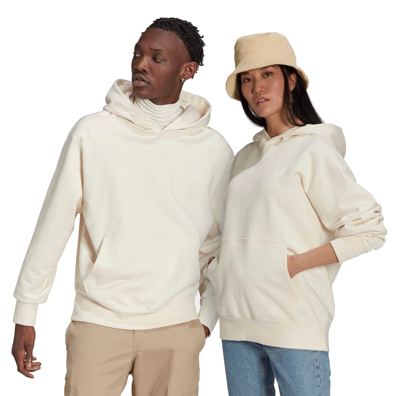 adidas Originals Adicolor Premium Hoodie - White - ViaductClothing -  -