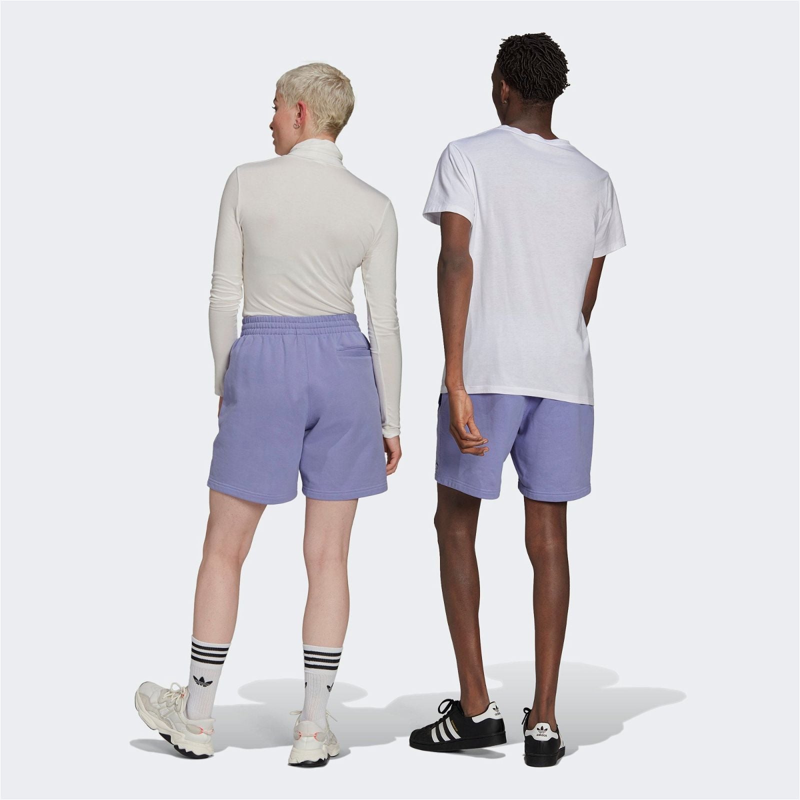 adidas Originals Adicolor Premium Shorts - Purple - ViaductClothing - -