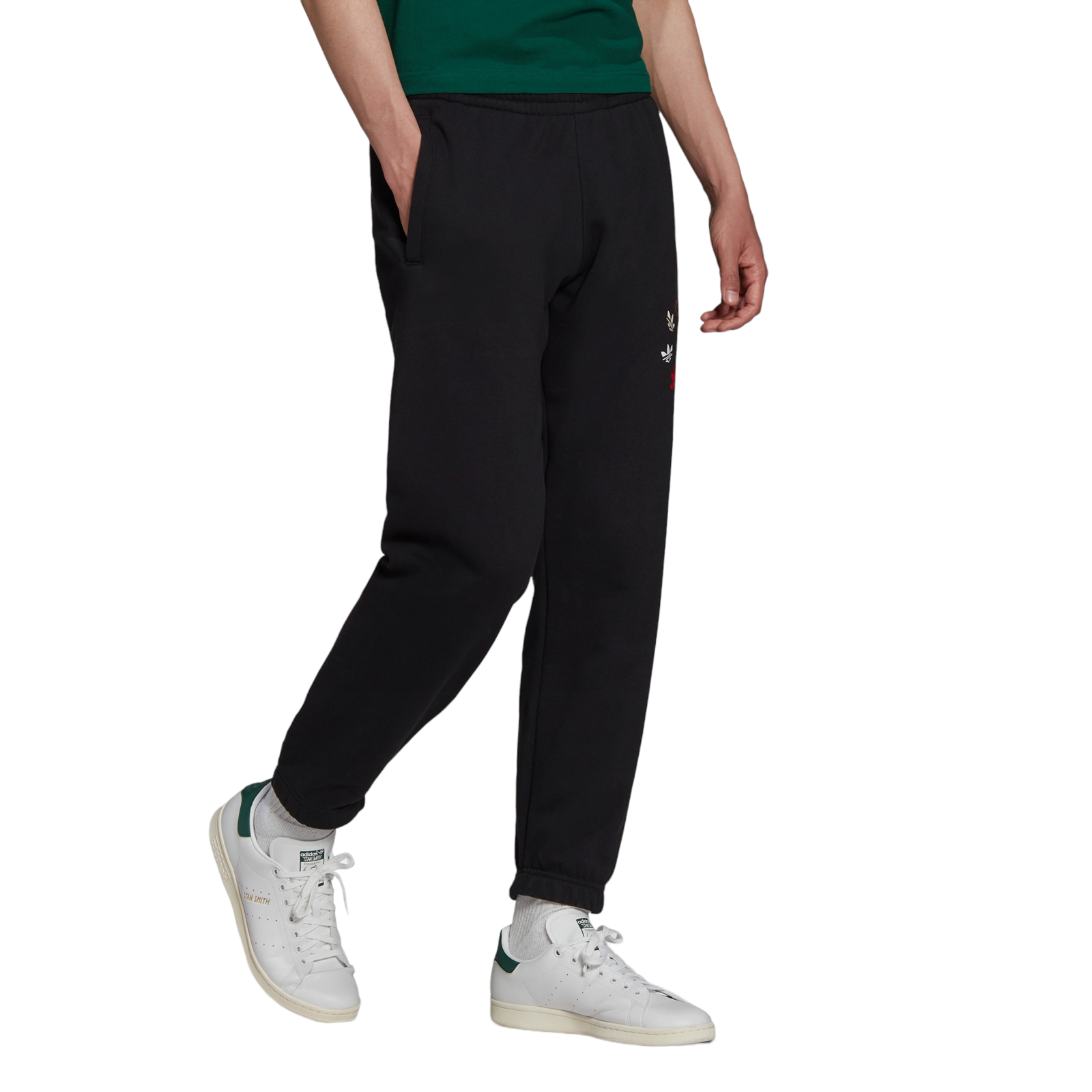 adidas Originals Adicolor Shattered Trefoil Sweat Pant - Black - ViaductClothing - -