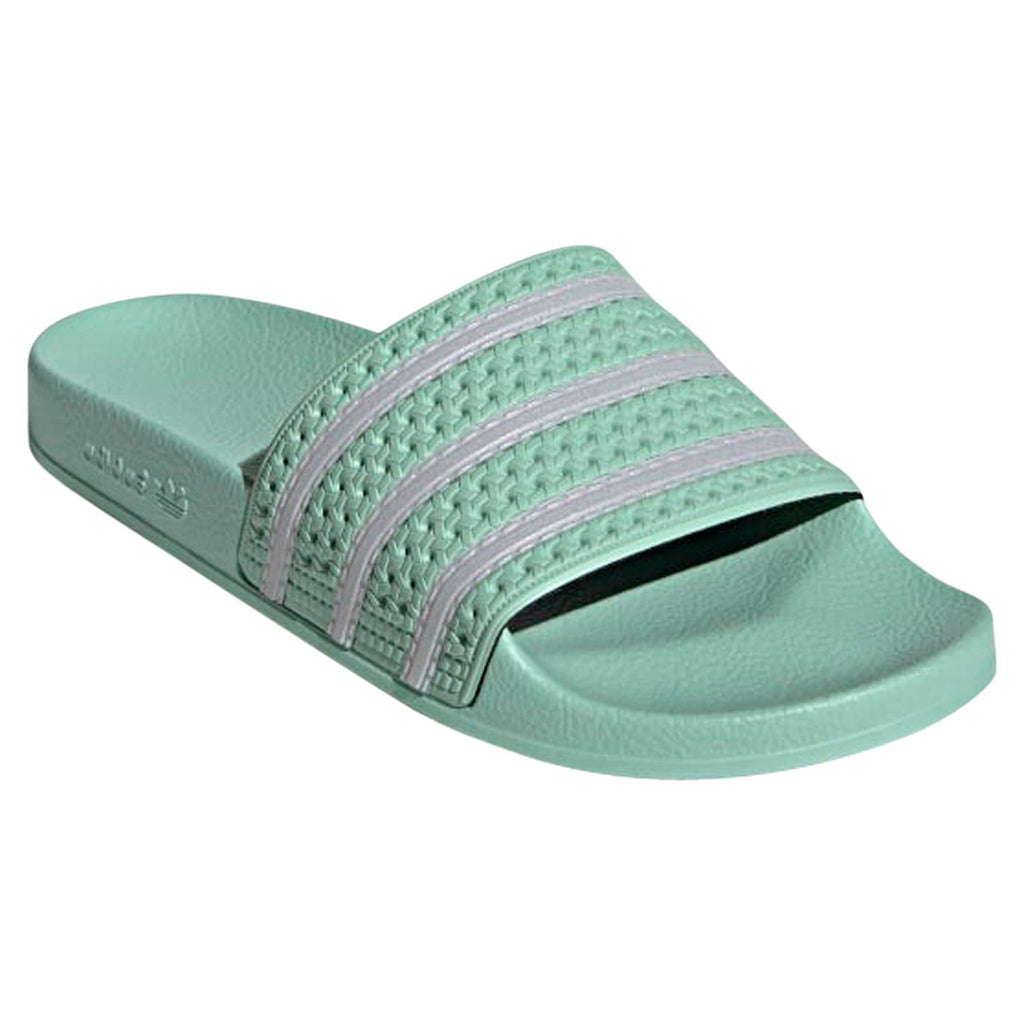 Mint green adidas slides clearance