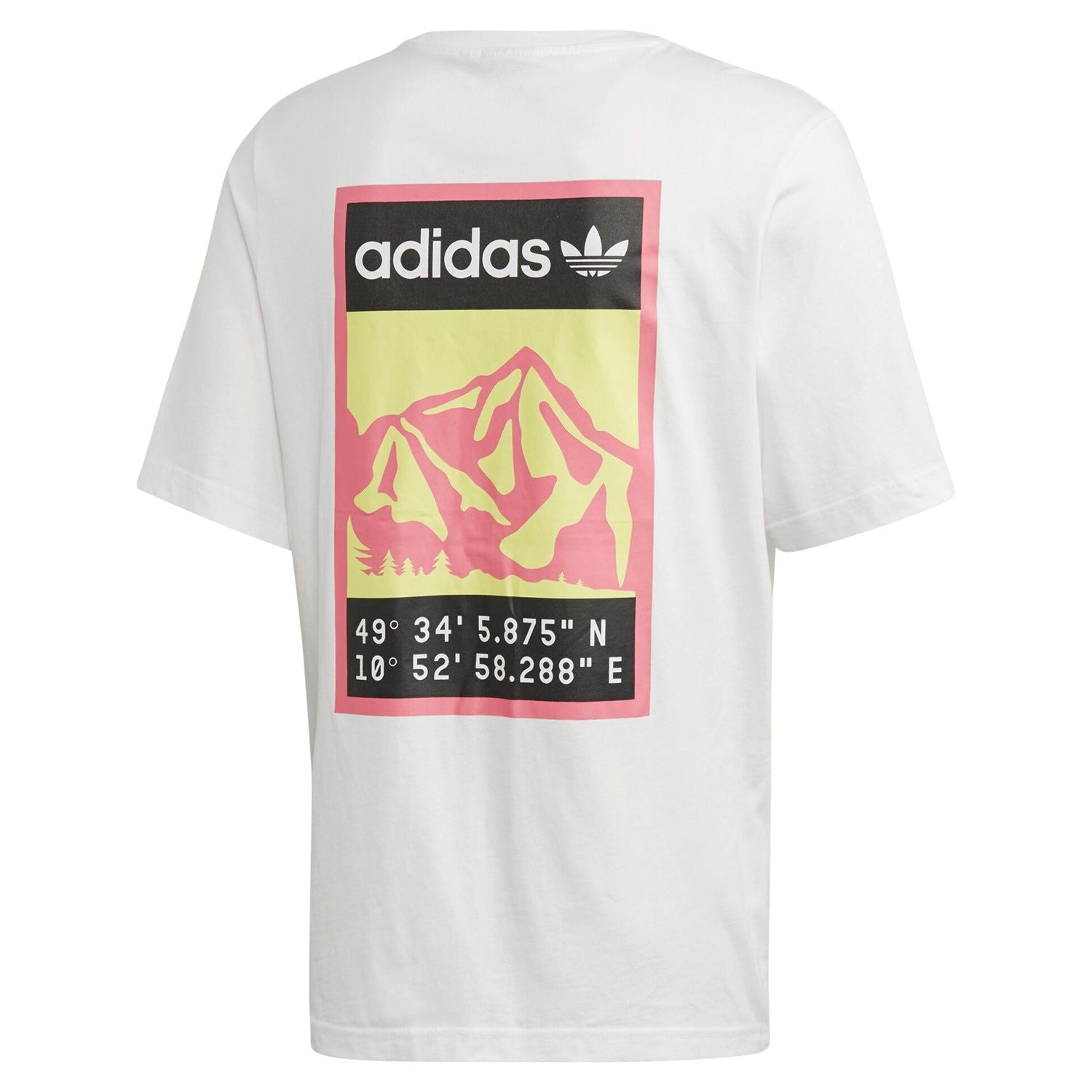 adidas Originals Adiplore Graphic T Shirt - White - ViaductClothing - -