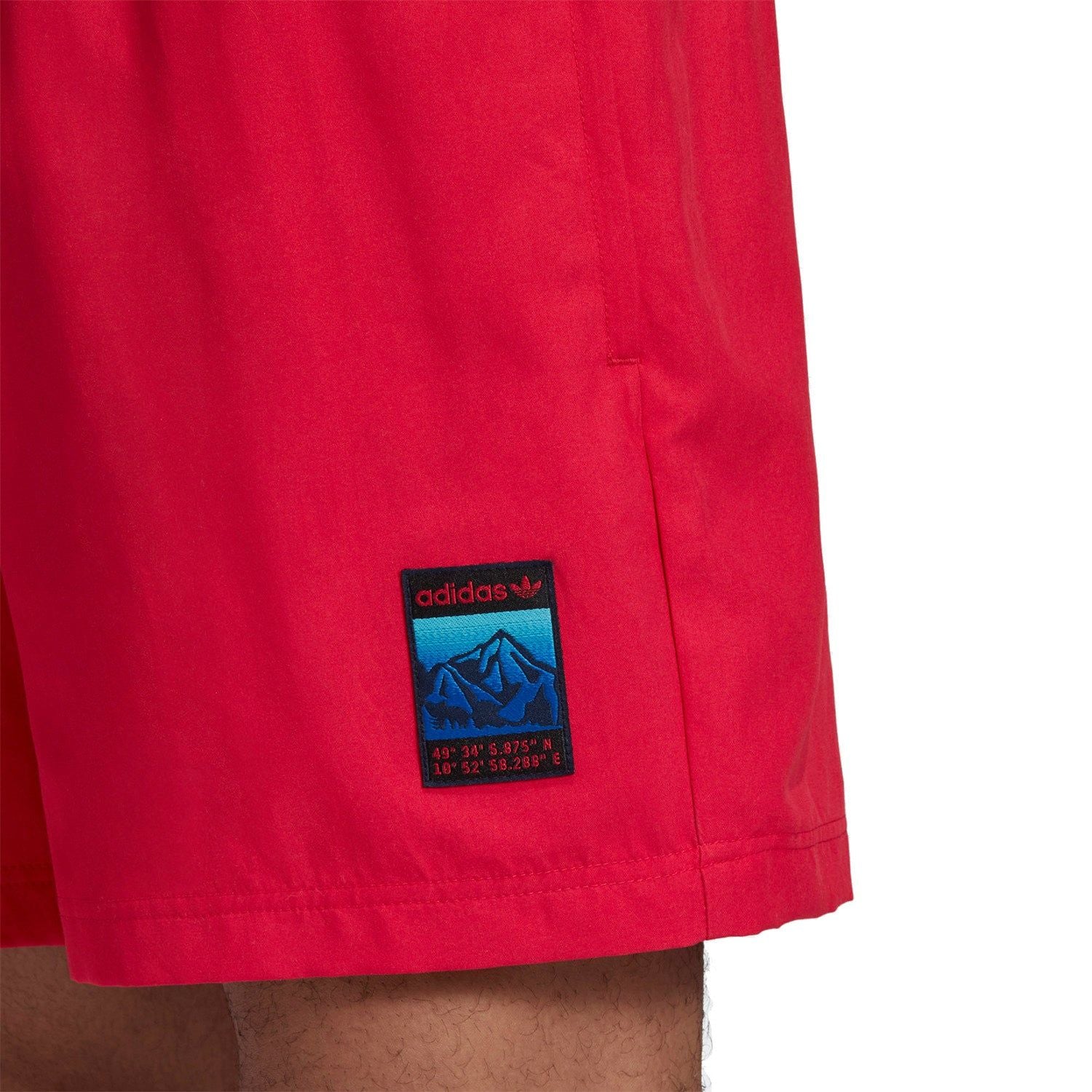 adidas Originals Adiplore Woven Baggies Shorts - Energy Pink - ViaductClothing - -