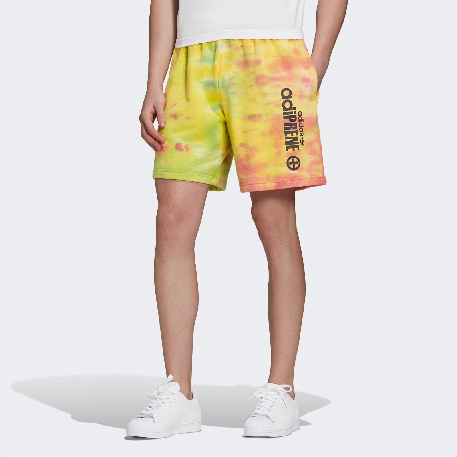 adidas Originals Adiprene Sweat Shorts - Tie-Dye - ViaductClothing - -