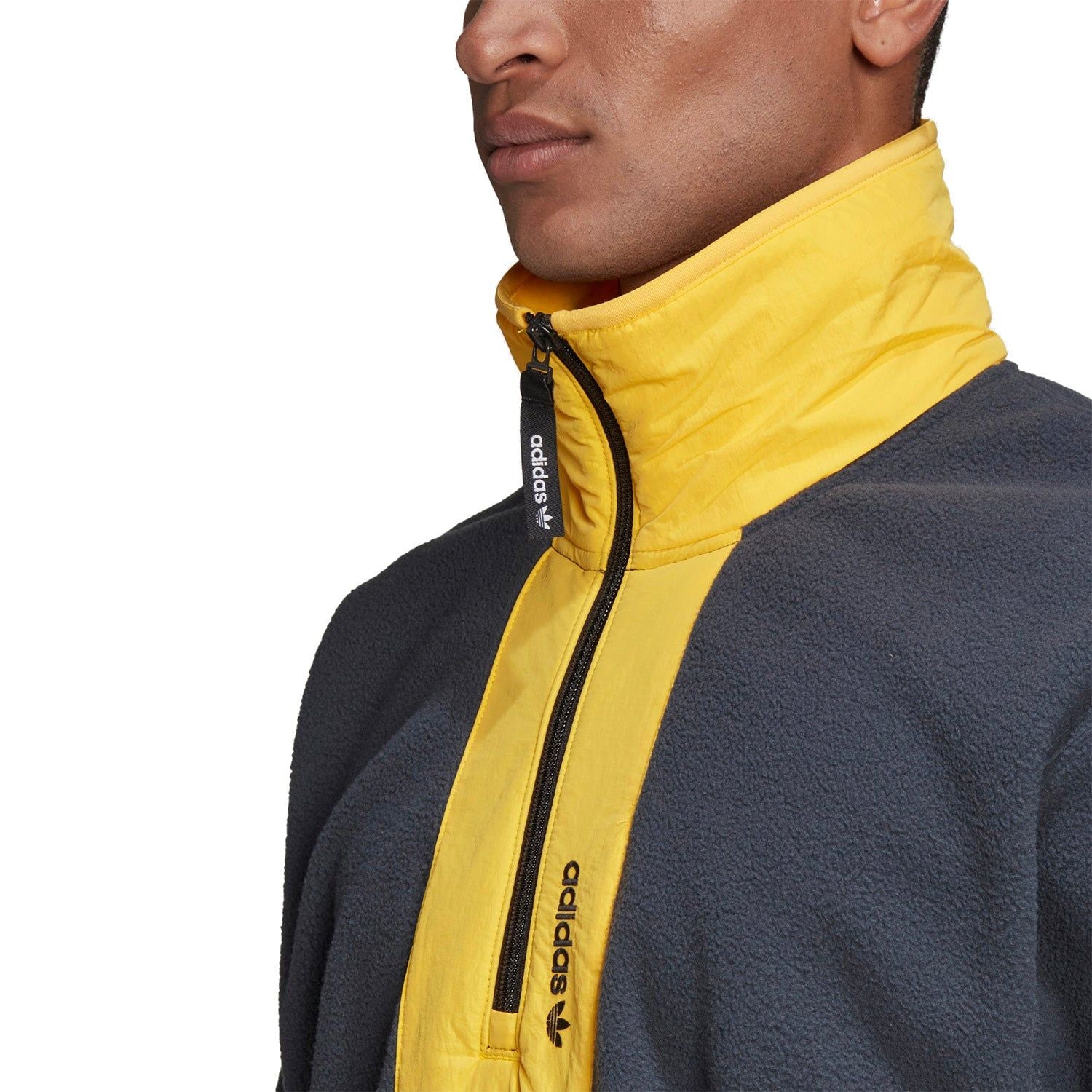 adidas Originals Adventure ADV Block Fleece - Black - ViaductClothing - -