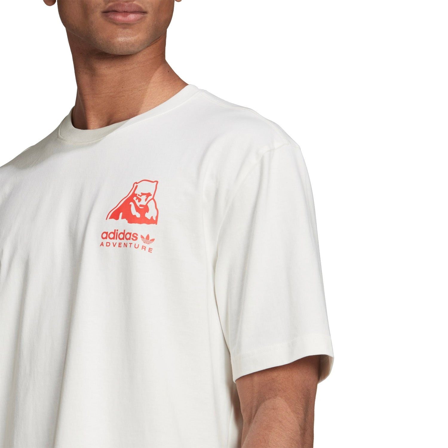 adidas Originals Adventure ADV Polar Bear Tee - White - ViaductClothing - -
