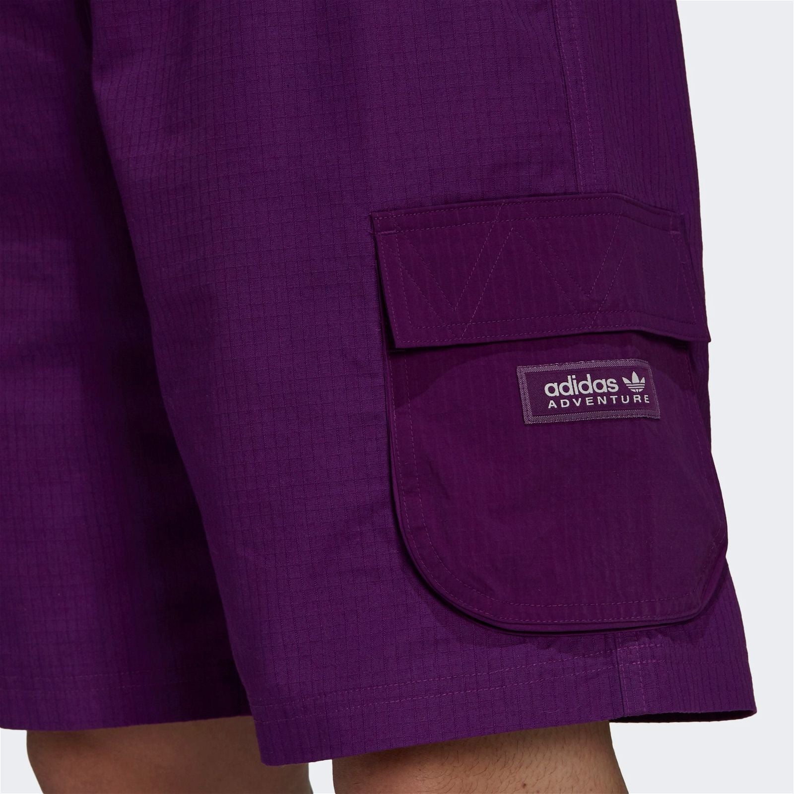 adidas Originals Adventure ADV Ripstop Cargo Shorts - Purple - ViaductClothing - -
