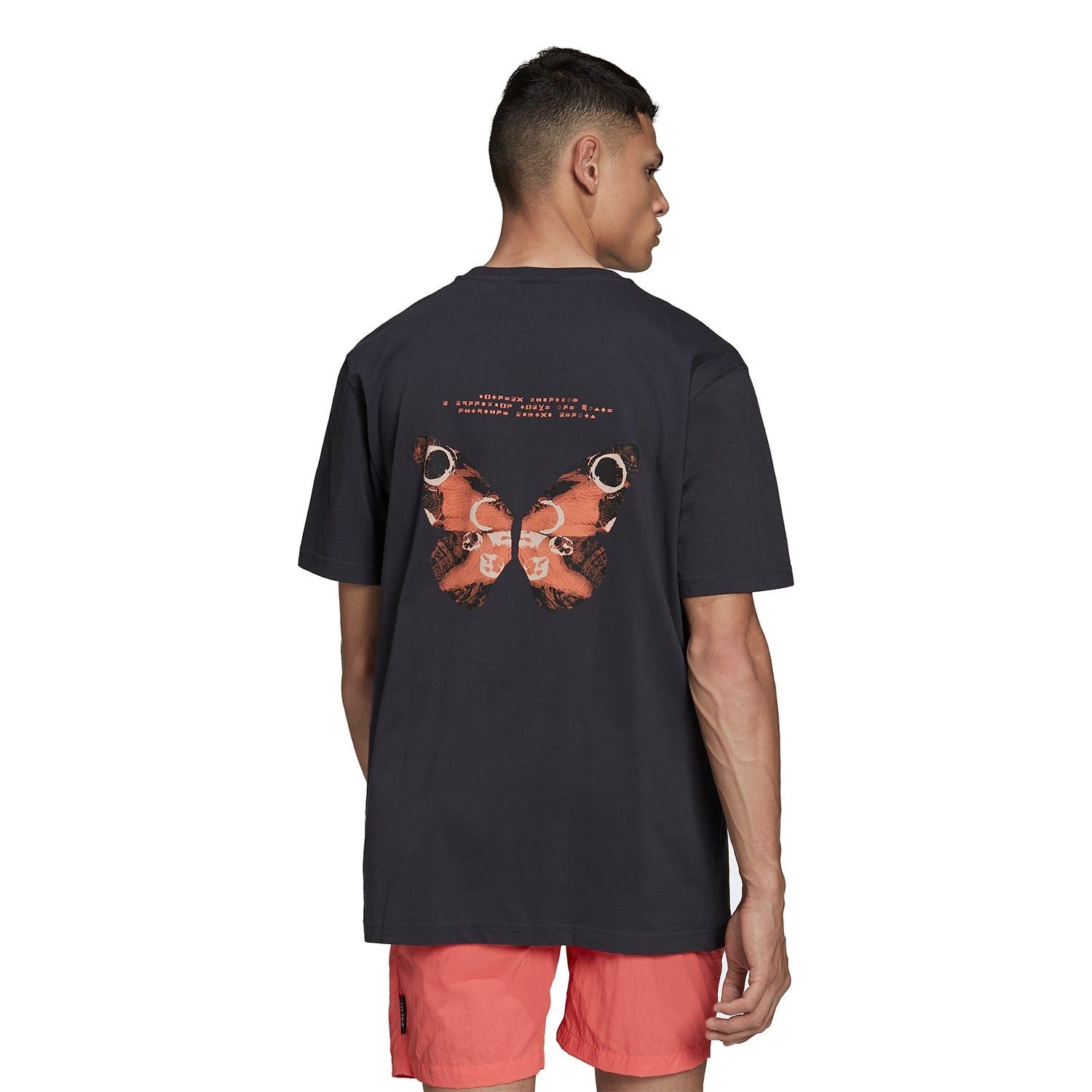 adidas Originals Adventure C-Butterfly Pocket Tee - Black - ViaductClothing - -