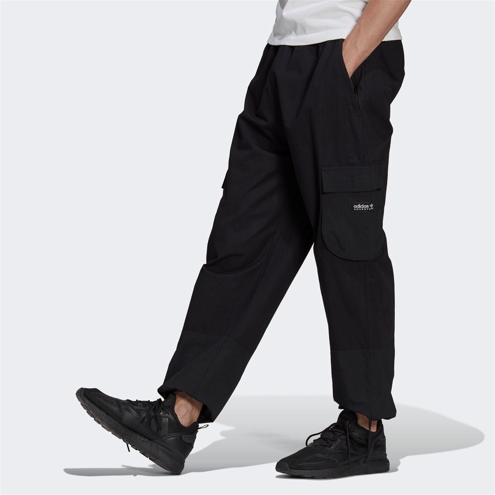 adidas Originals Adventure Cargo Pants - Black - ViaductClothing - -