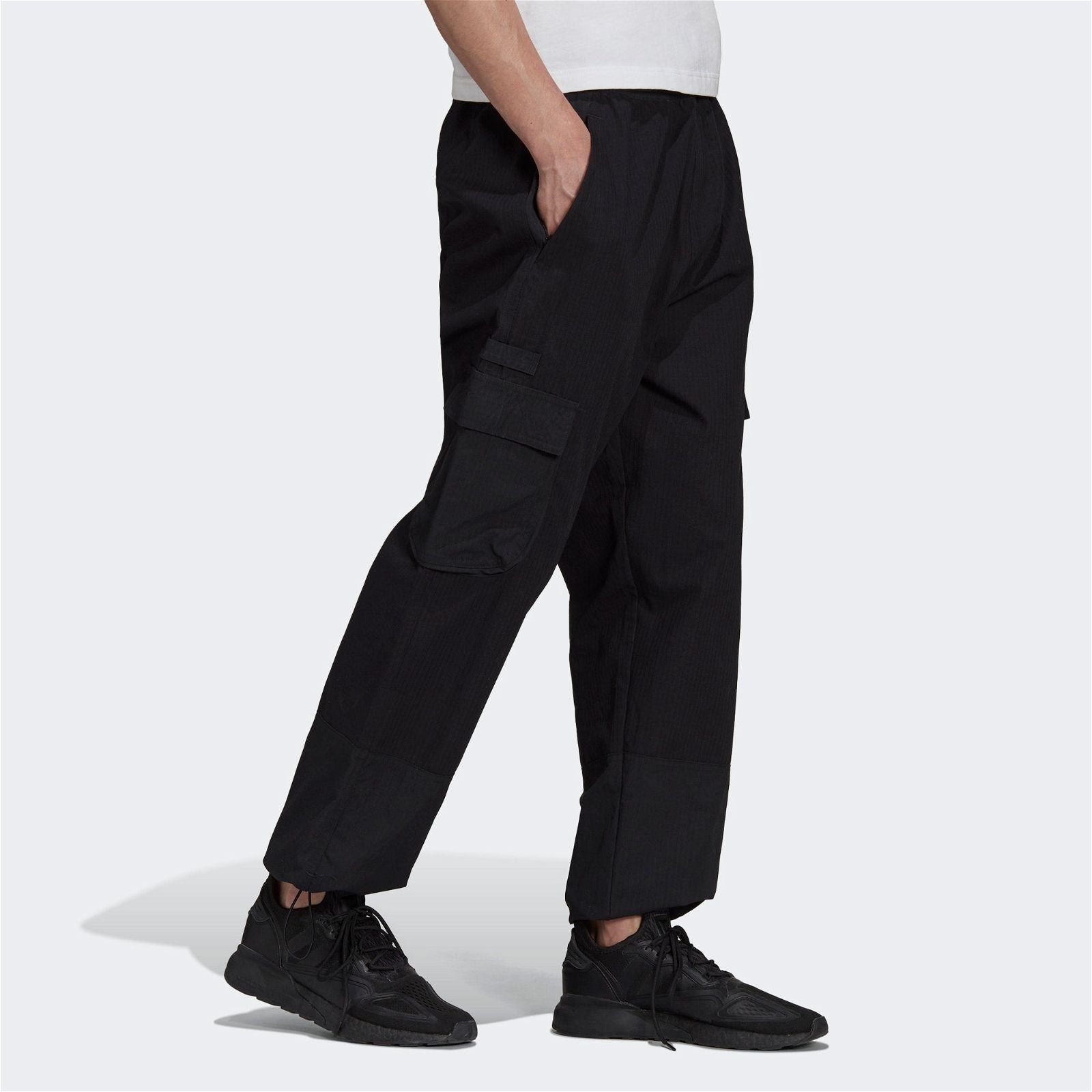 adidas Originals Adventure Cargo Pants - Black - ViaductClothing - -