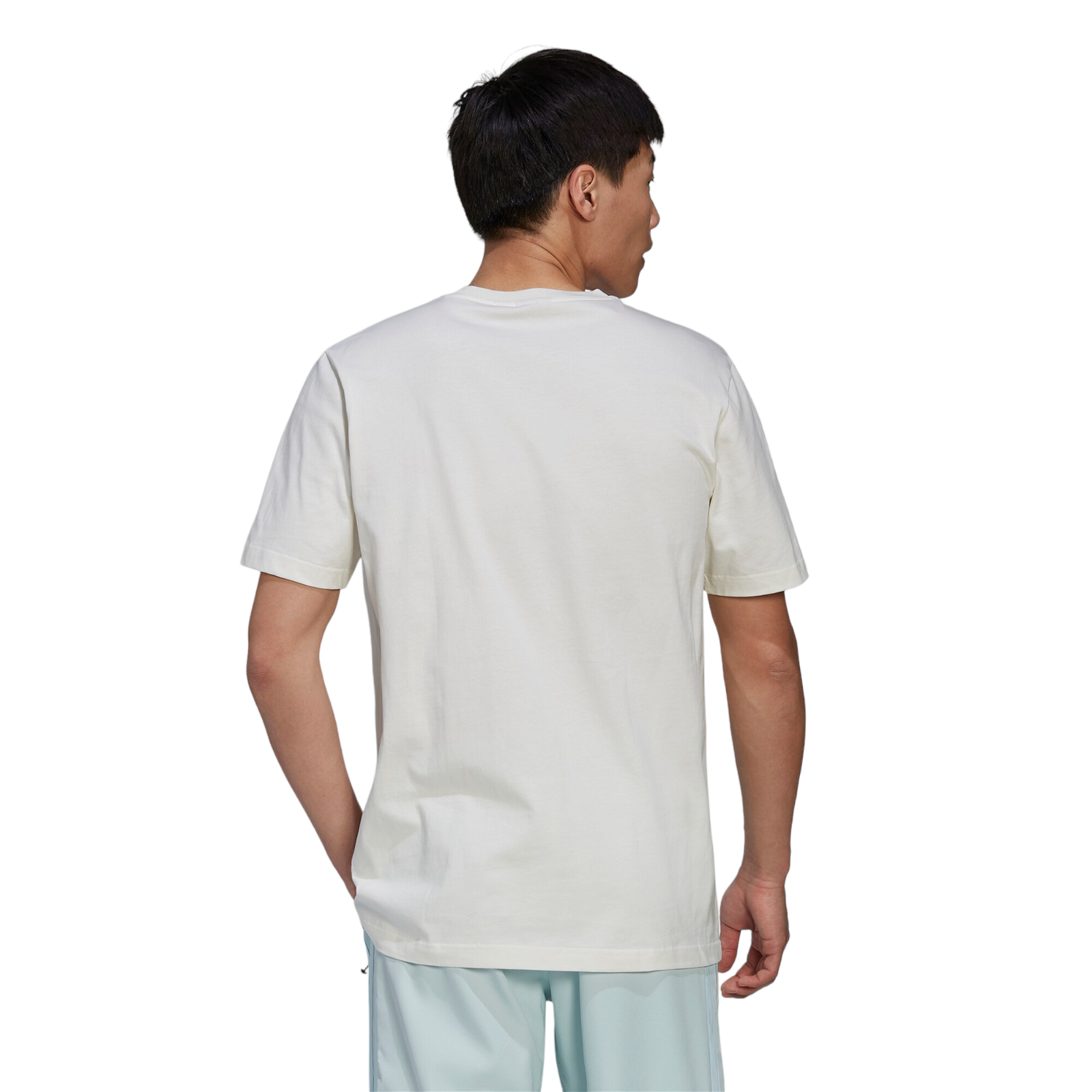 adidas Originals Adventure Mountain Front T-Shirt - Off White - ViaductClothing - -