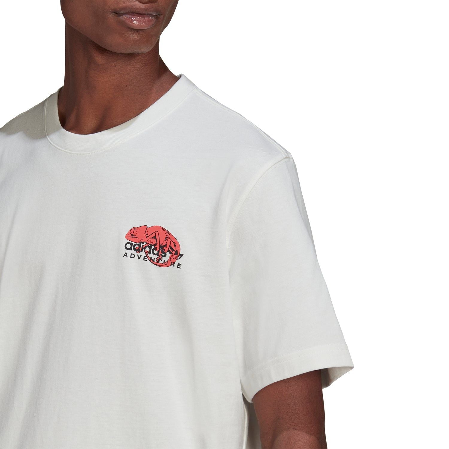 adidas Originals Adventure Packalot Tee - White - ViaductClothing - -