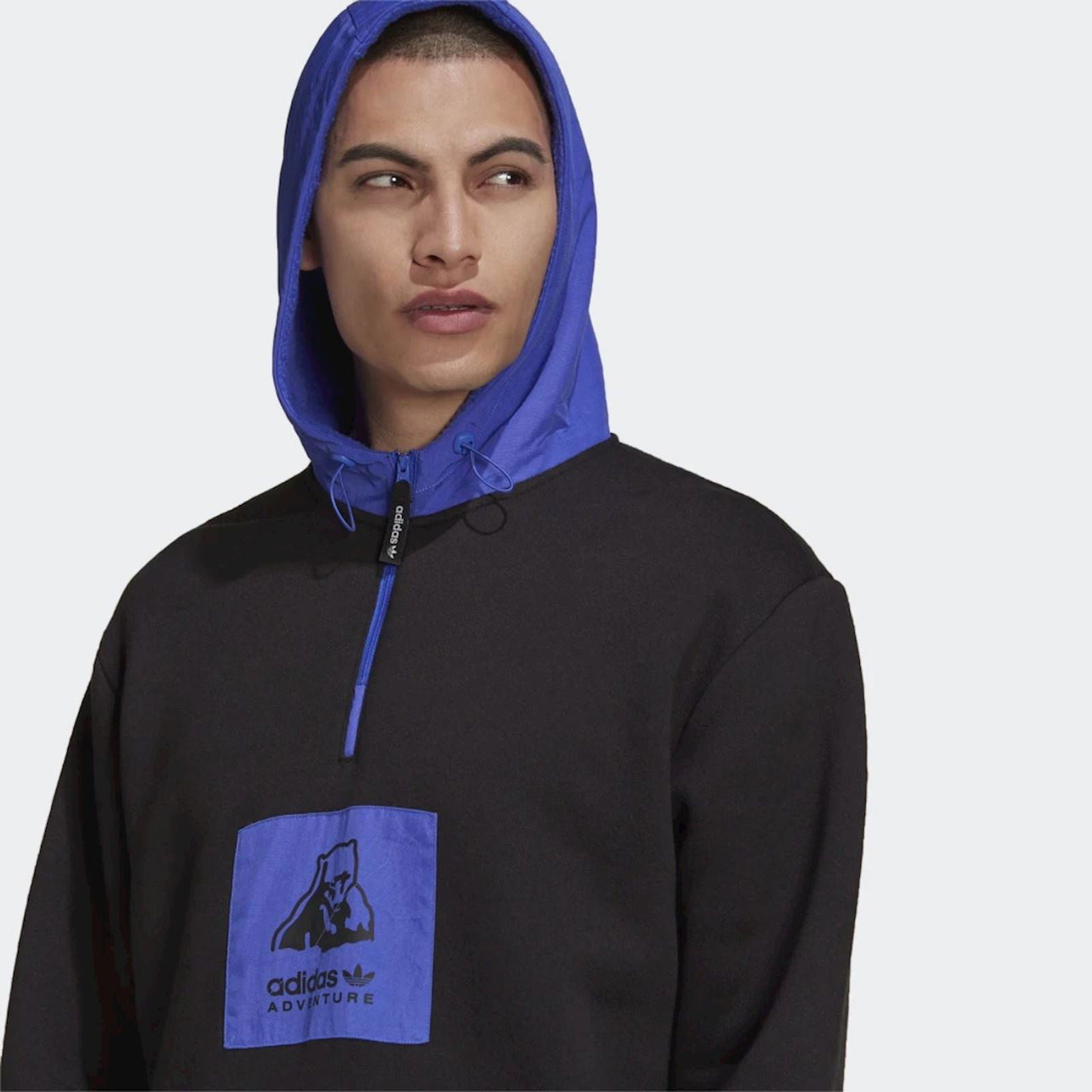 adidas Originals Adventure Polar Bear Hoodie - Black - ViaductClothing - -
