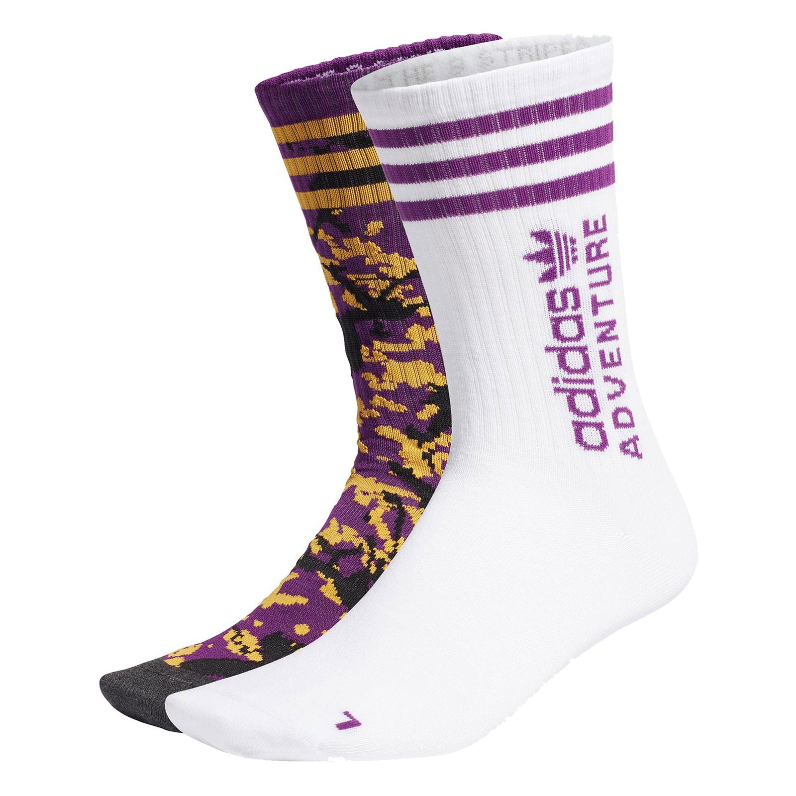 adidas Originals Adventure Socks 2 Pairs - Multi - ViaductClothing - -