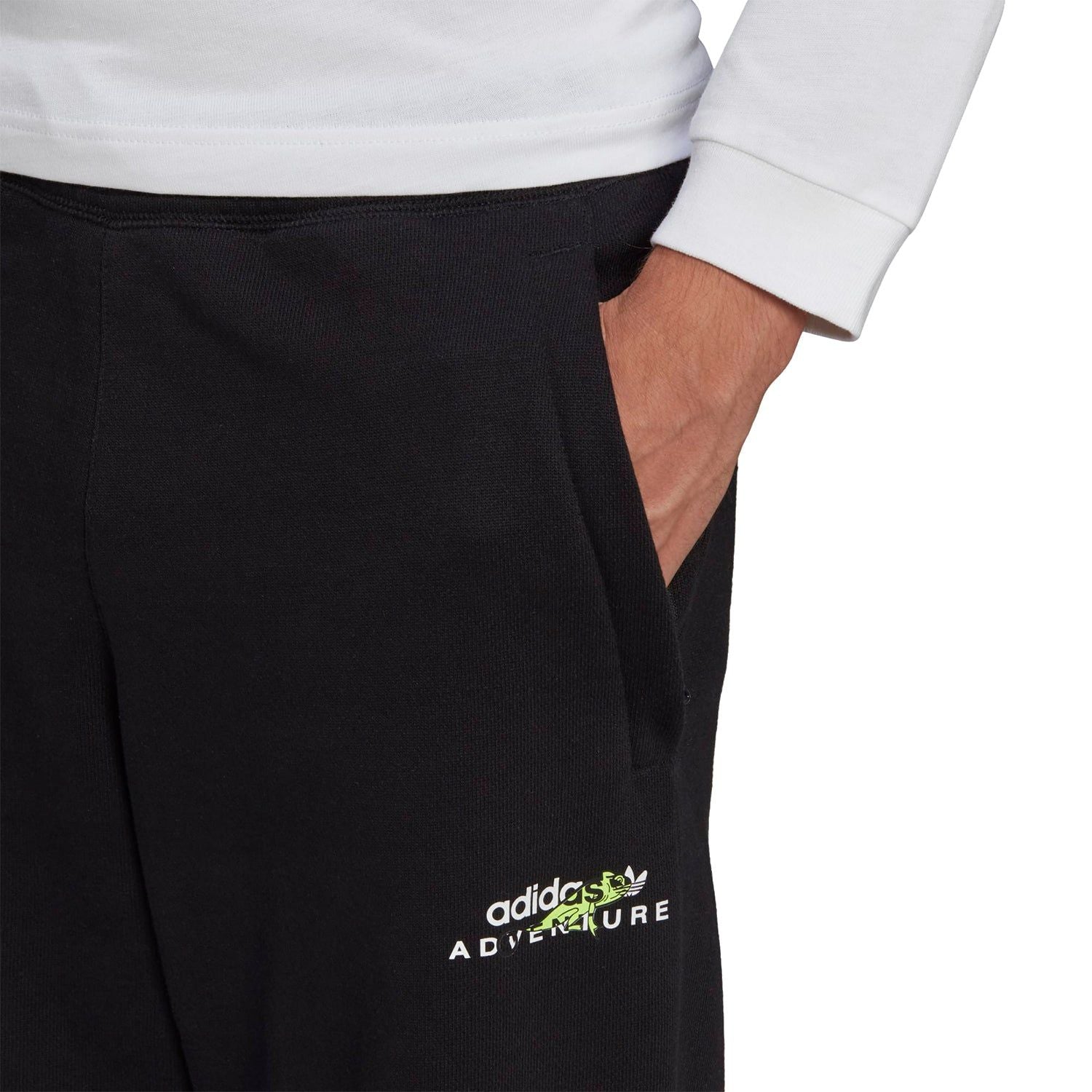 adidas Originals Adventure Sweat Pants - Black - ViaductClothing - -