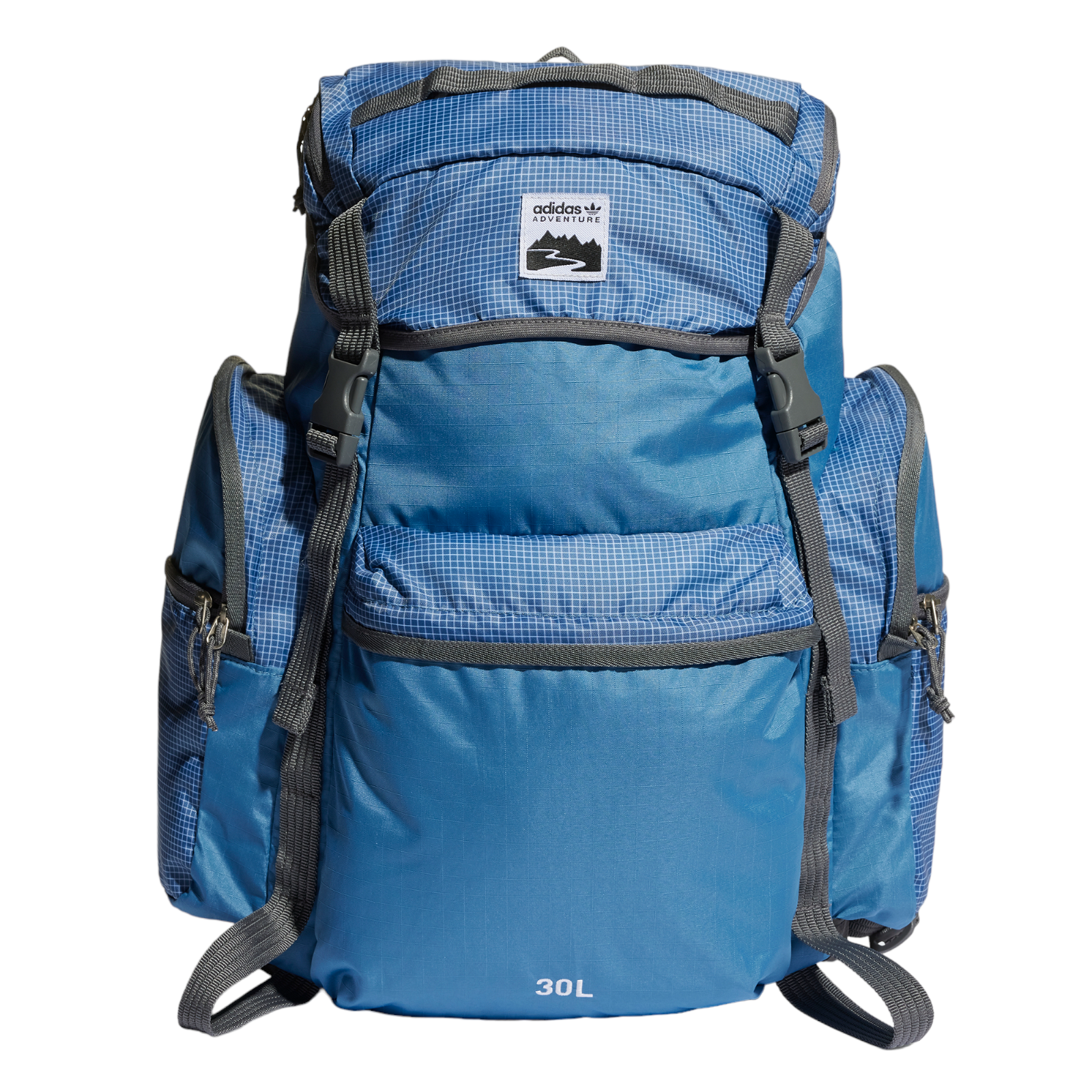adidas Originals Adventure Toploader Backpack - Blue - ViaductClothing - -