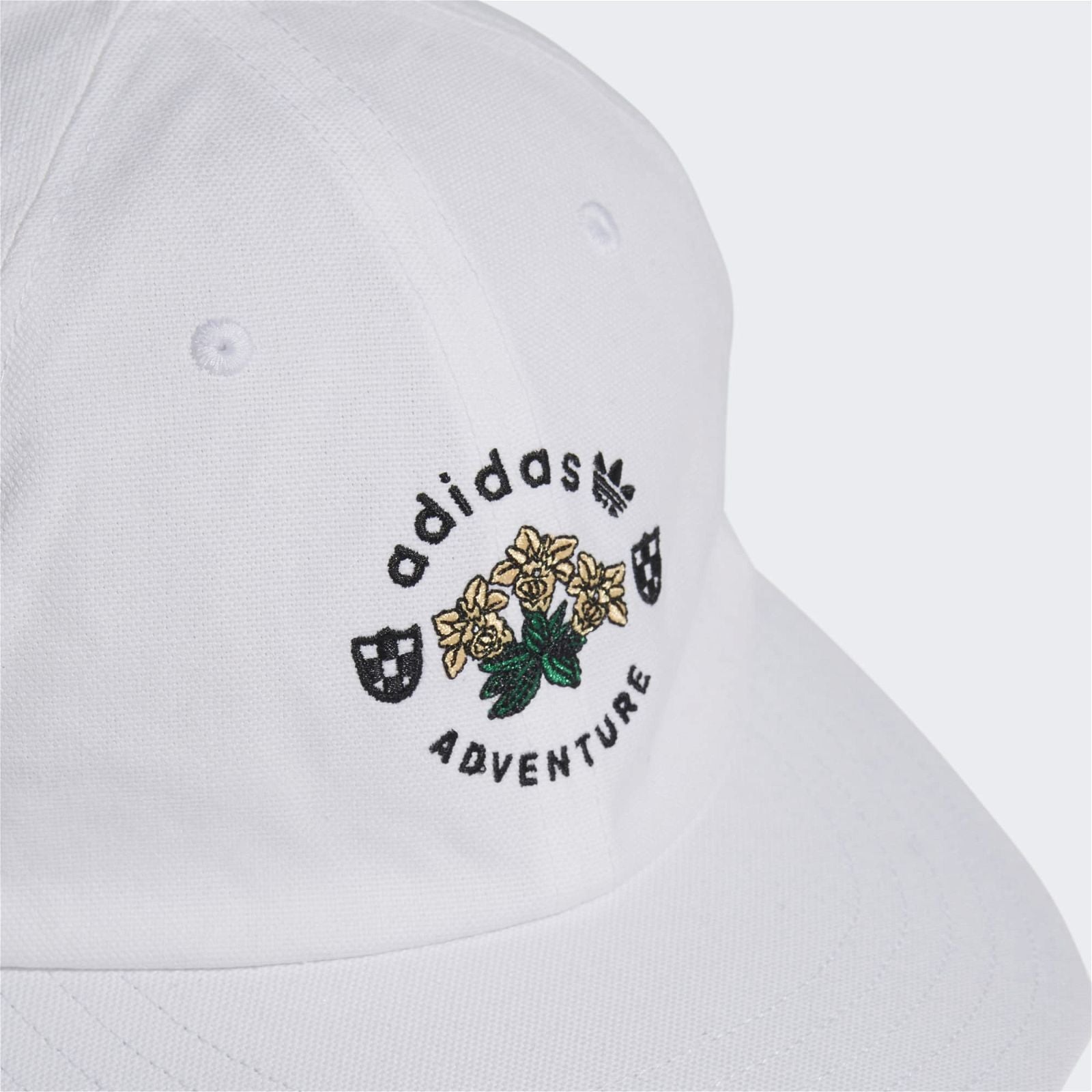 adidas Originals Adventure Vintage Cap - White - ViaductClothing - -