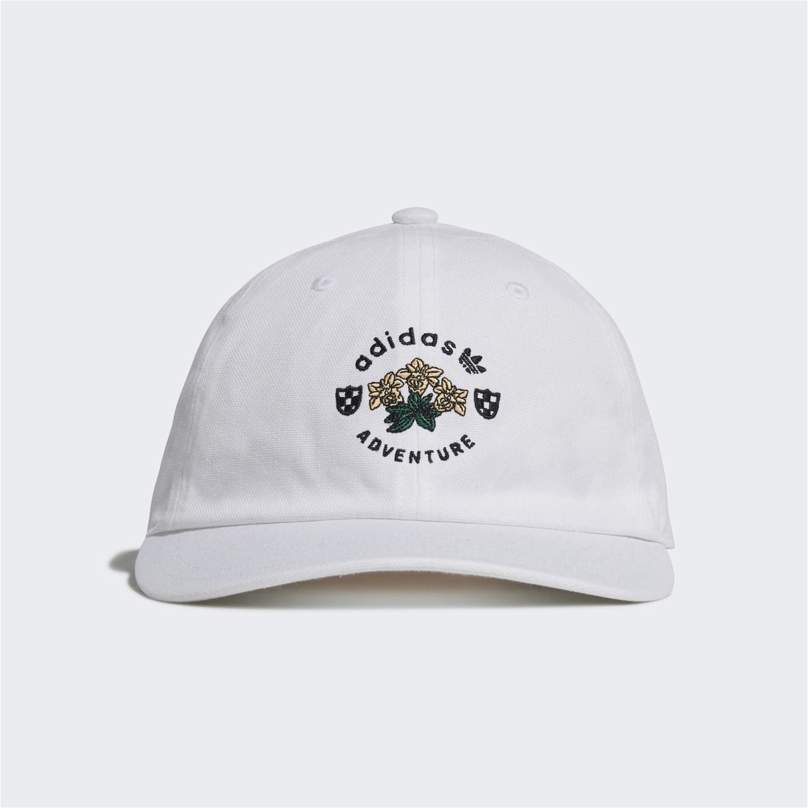 adidas Originals Adventure Vintage Cap - White - ViaductClothing - -