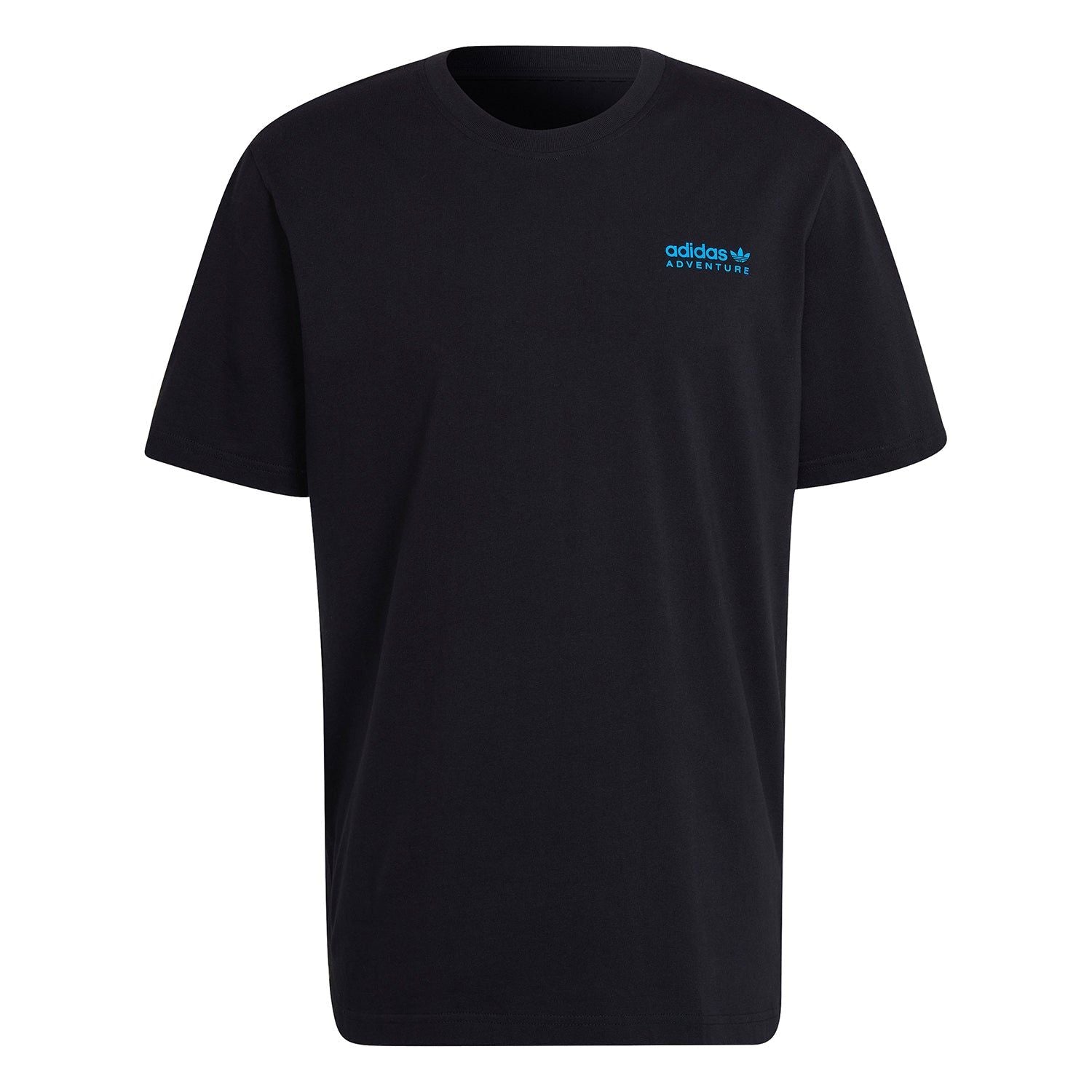 adidas Originals Adventure Woodwave Tee - Black - ViaductClothing - -