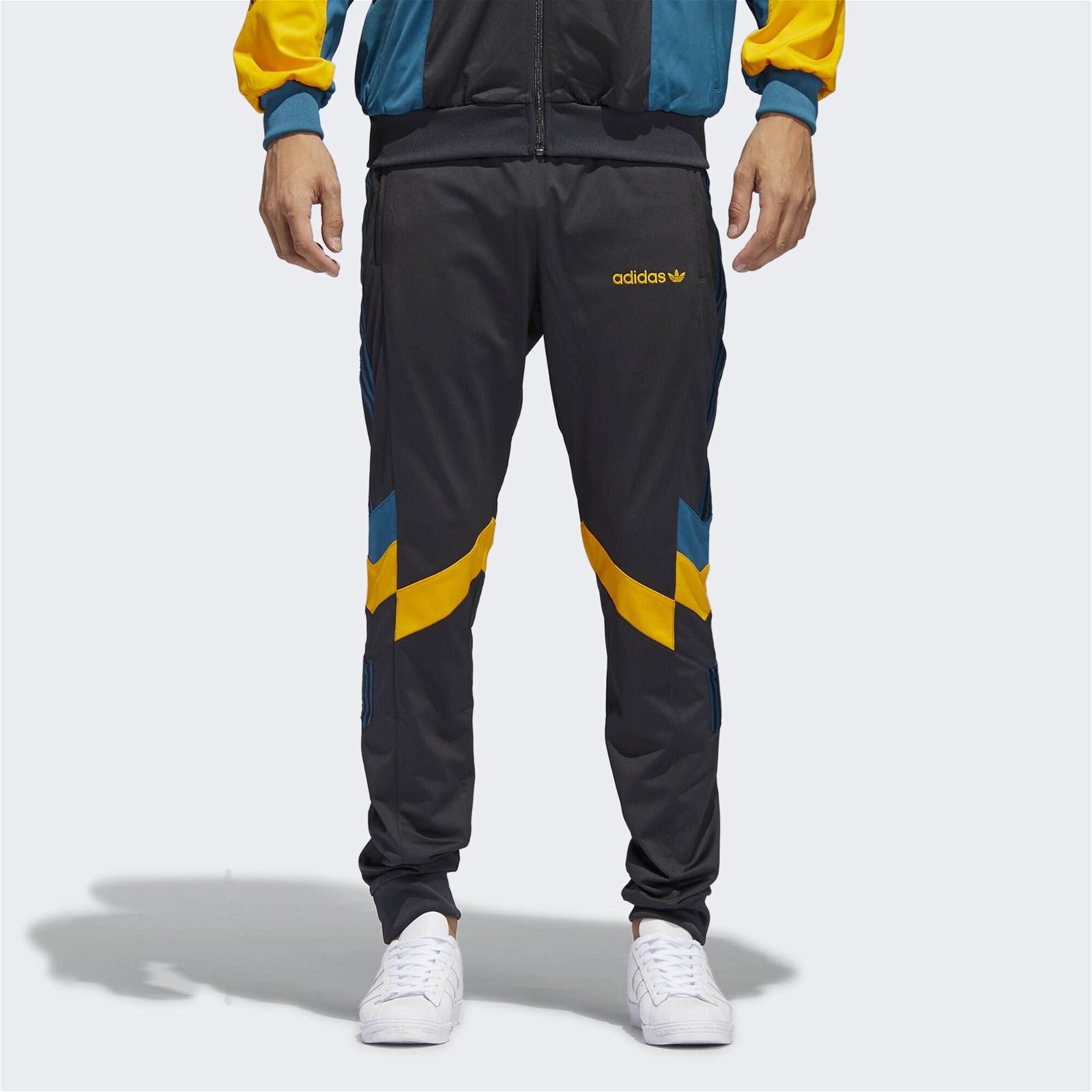 adidas Originals Aloxe Track Pants - Black - ViaductClothing - -