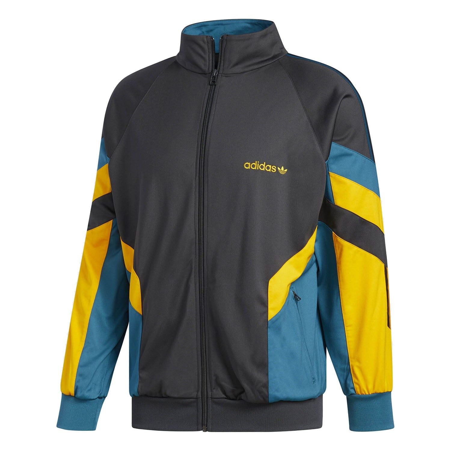 adidas Originals Aloxe Track Top - Black - ViaductClothing - -