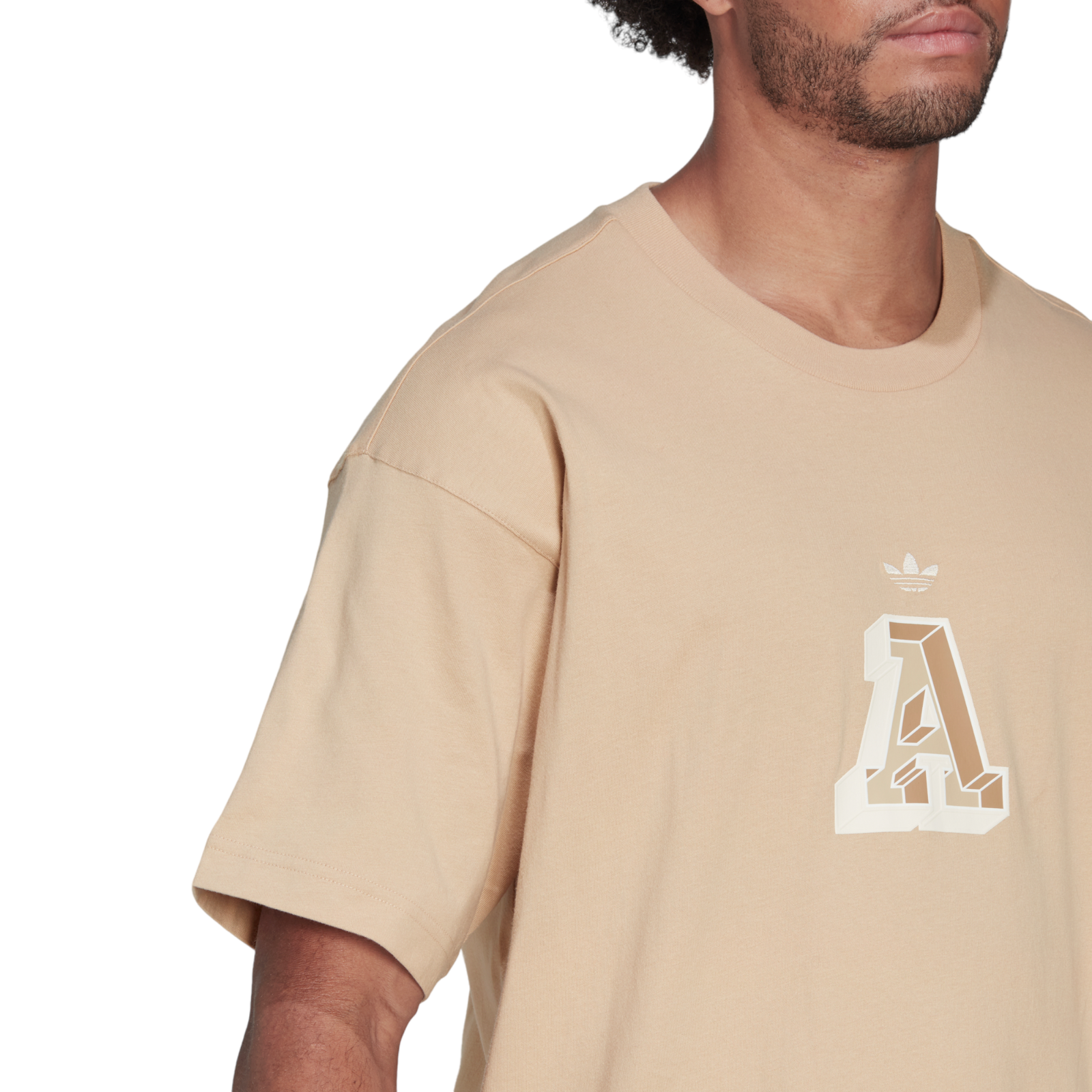 adidas Originals Anniversary T Shirt - Magic Beige - ViaductClothing - -
